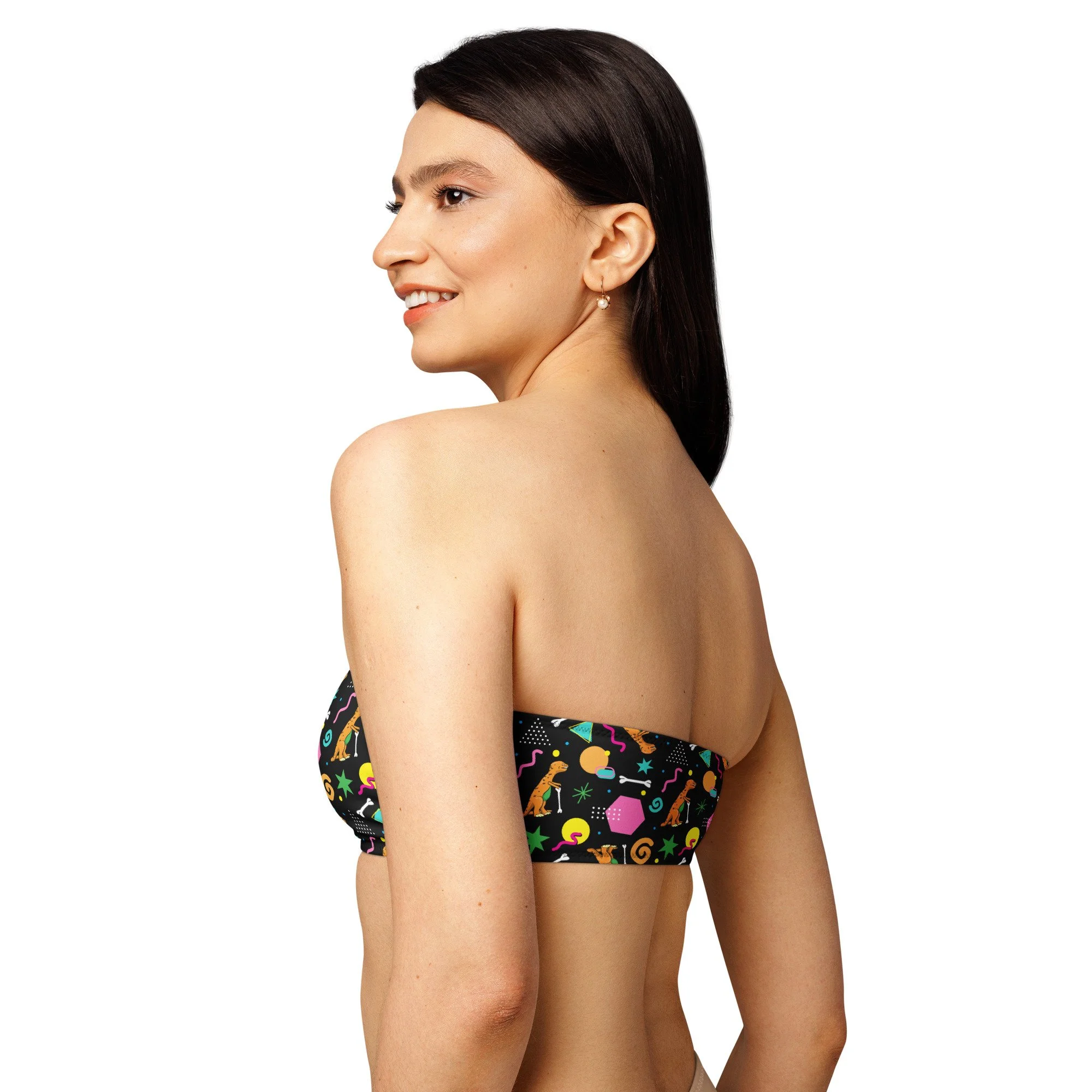 Rex The Dino Eco-Friendly Bandeau Top