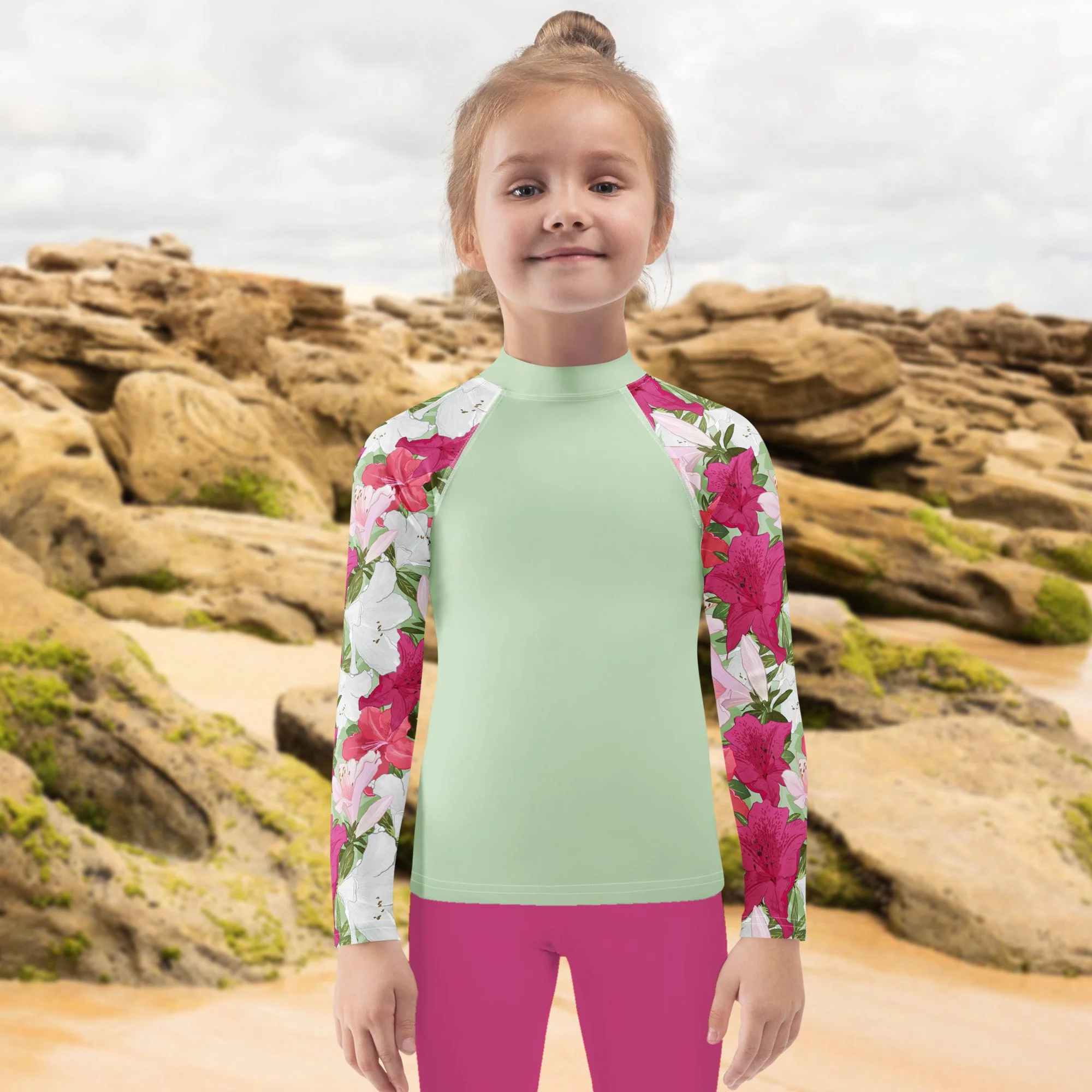 Azalea Rash Guard Kids Size Front.jpg