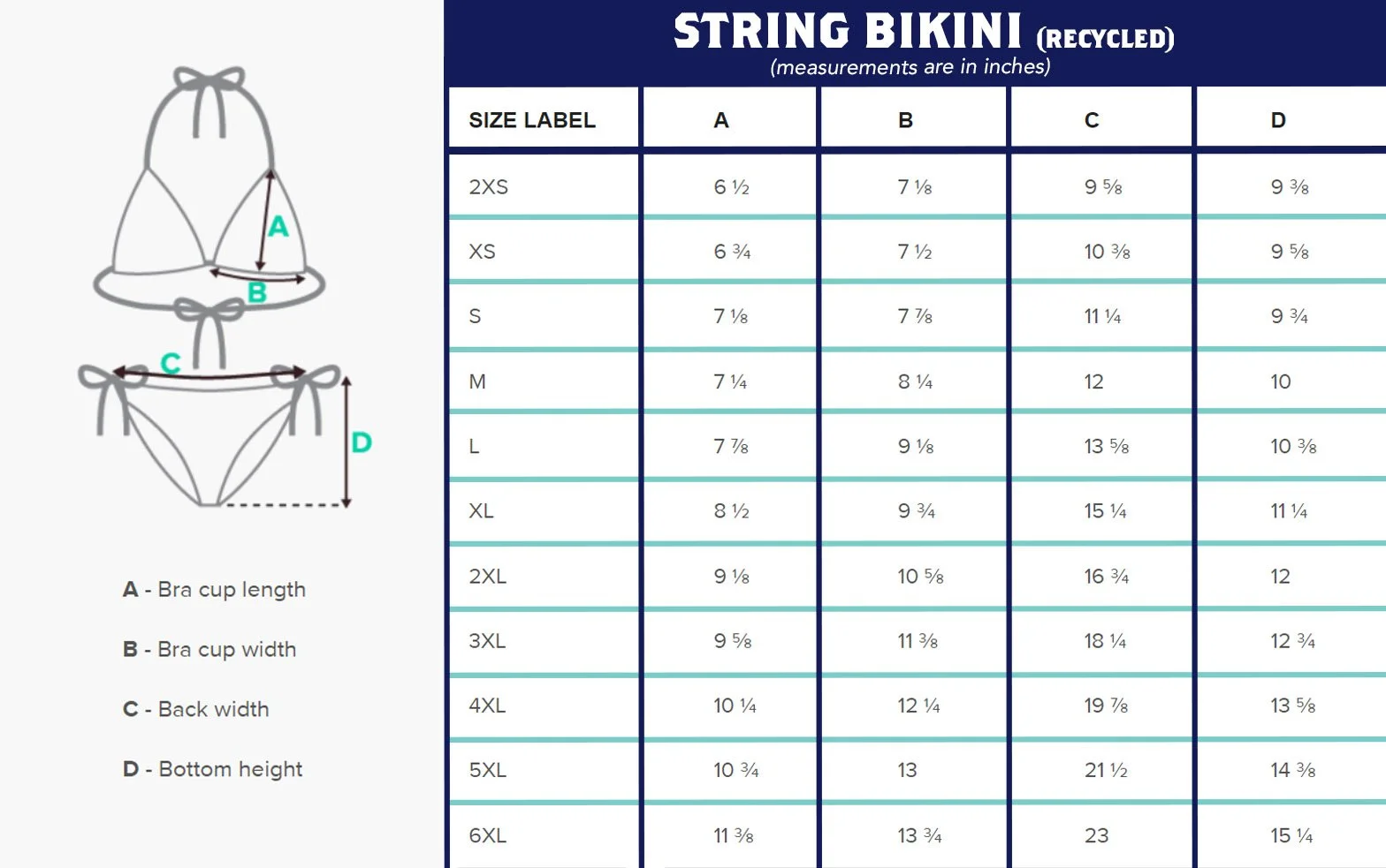 Recycled Womens  String Bikini Size Chart.jpg