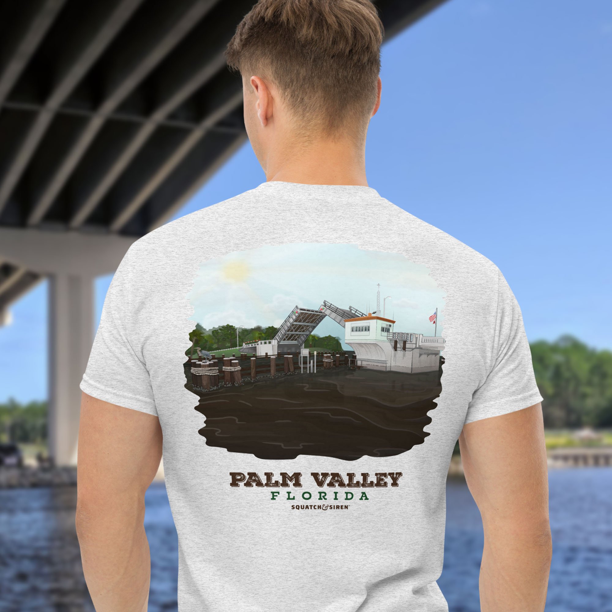 Palm Vallley Bridge T-Shirt - Main image - Bridge Up.jpg