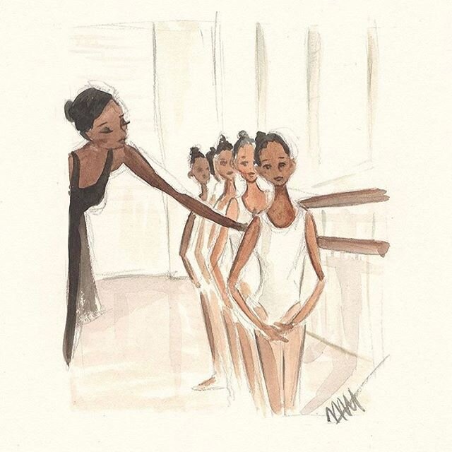 Reposted with permission from @pointebrush - As a lifelong ballet fan, I have followed and cheered for Black dancers, but I haven&rsquo;t always understood the challenges they face. I am learning every day, from initiatives like @mobballet and other 
