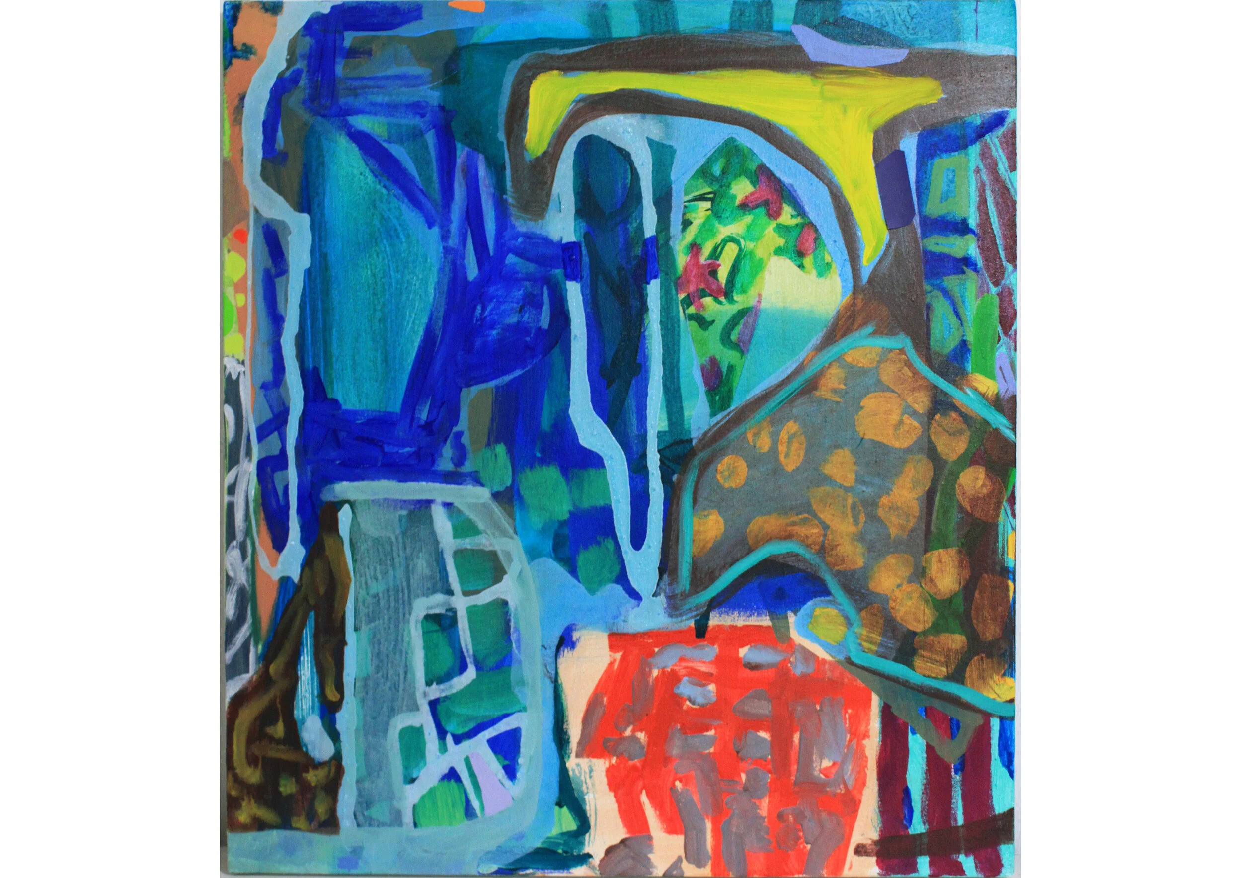 Getting Ready for Night - Acrylic on Canvas