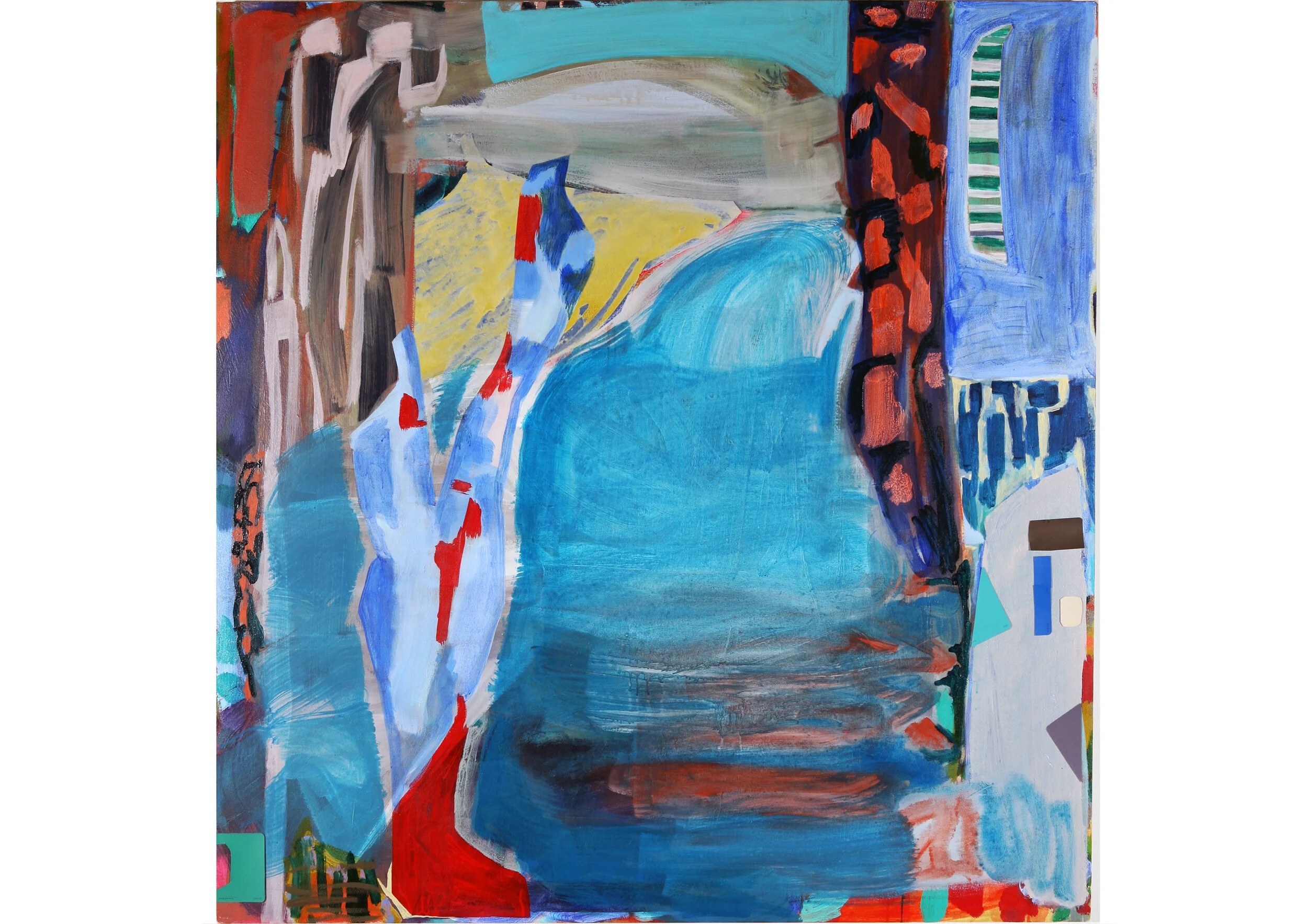 Swell - 145cm x 140cm - Acrylic on Canvas