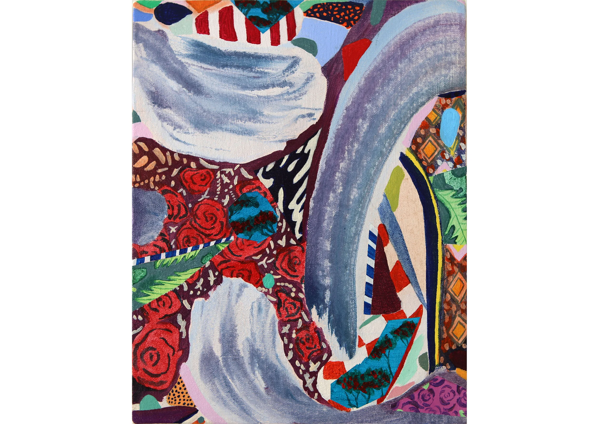 Swell - 38cm x 26cm - Acrylic on Canvas