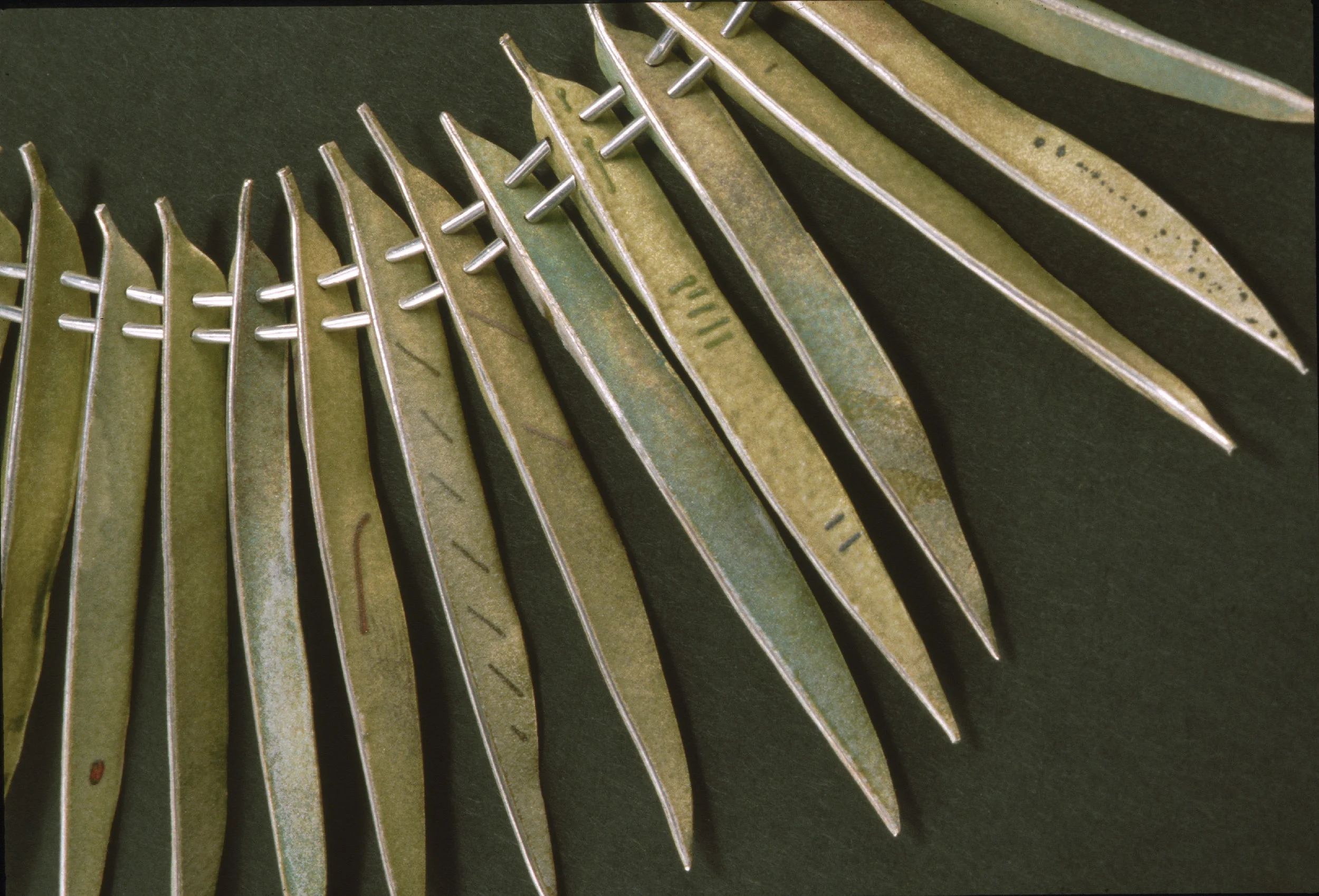 Leaf Neckpiece III (detail)