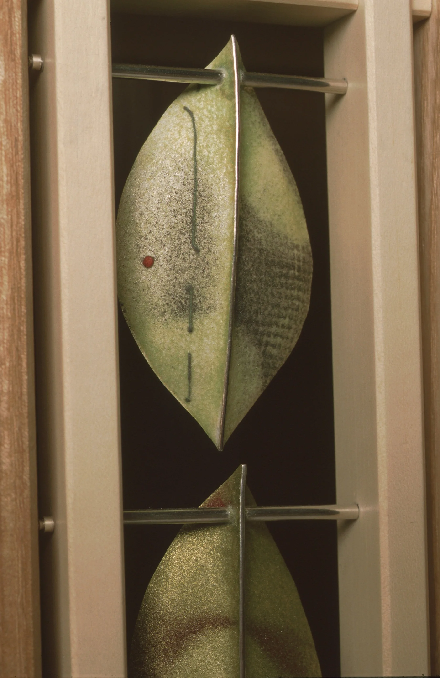 Silver Leaf Cabinet (detail)