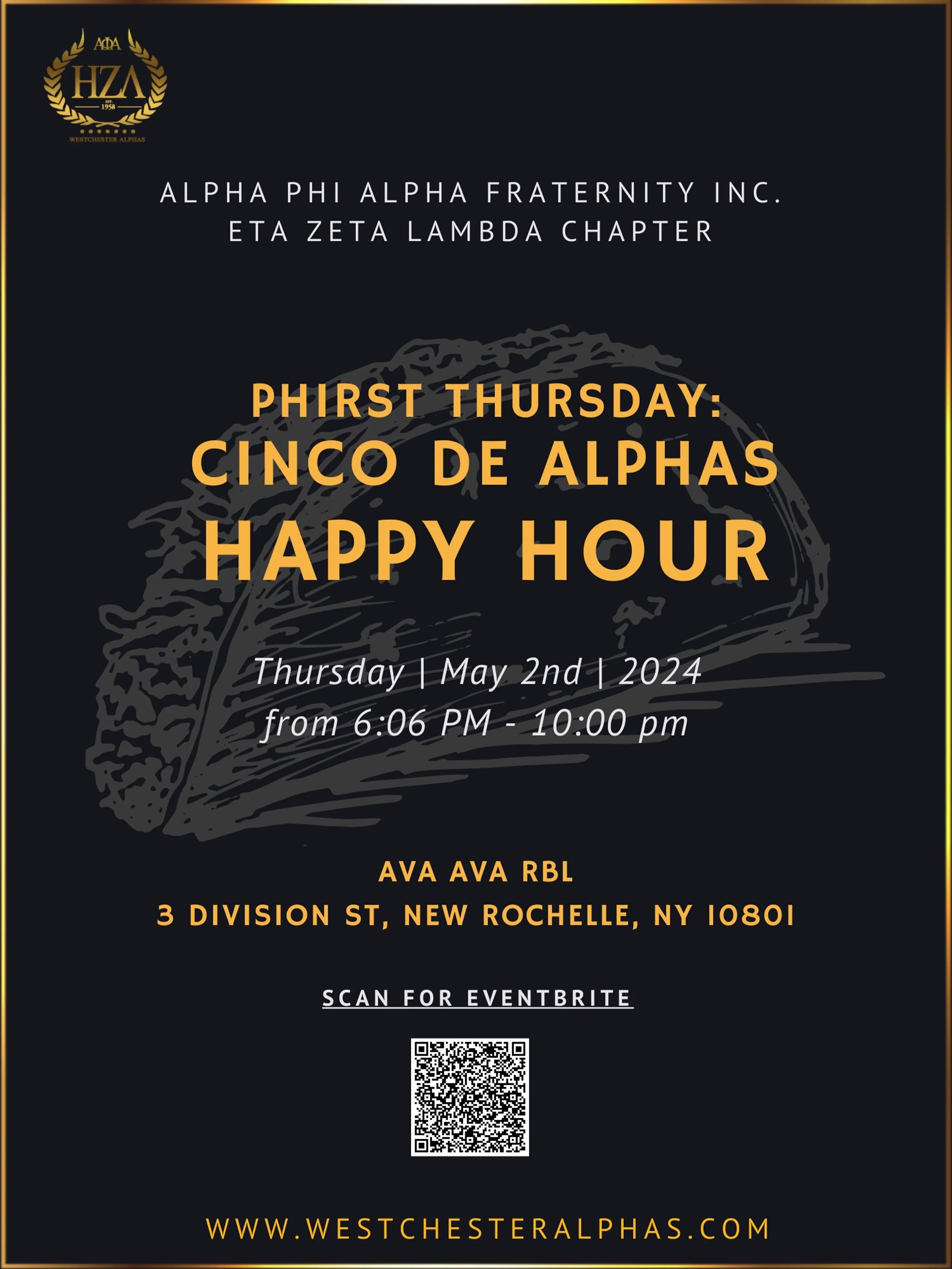 Phirst Thursdays: Cinco de Alpha Happy Hour