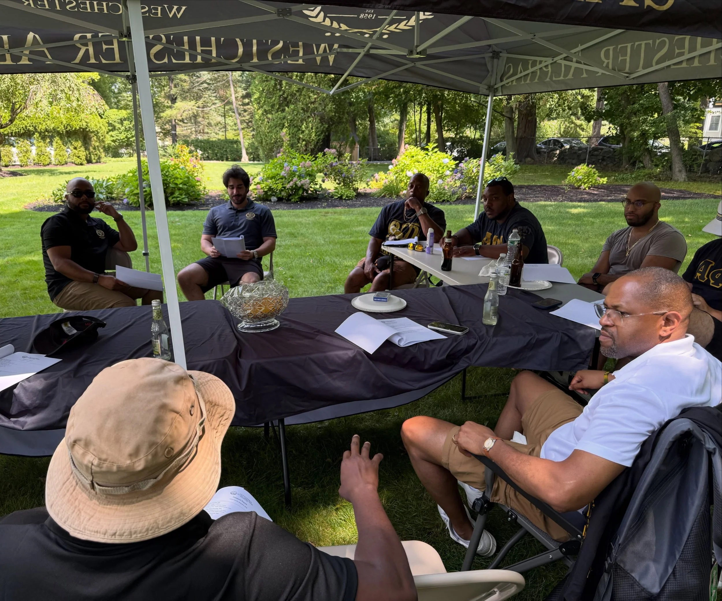 As we prepare for our new fraternal year, the brothers of Eta Zeta Lambda came together on August 9th for our Chapter Retreat - planning and setting the tone for the year ahead. 

#westchesteralphas #alphaphialpha #apa1906 #brotherhood