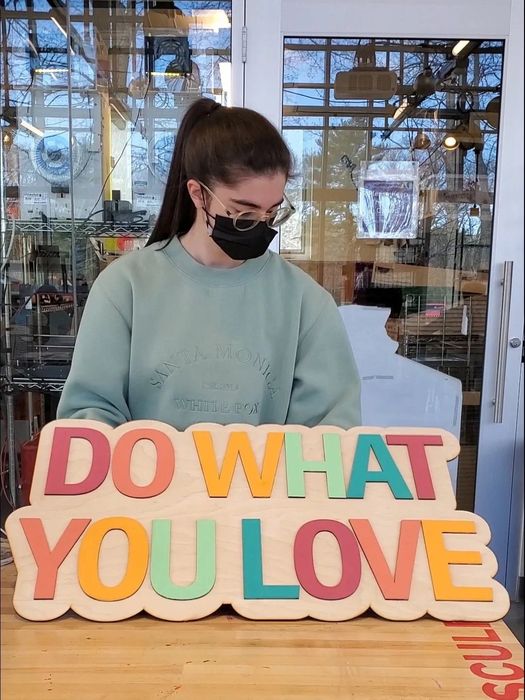 Do What You Love: The Creation of a Sign