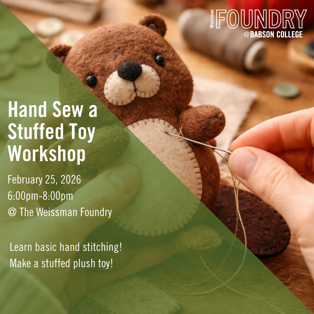 Hand Sew a Stuffed Toy Workshop
