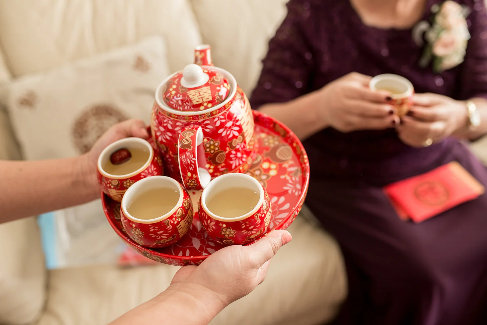 Chinese Tea Ceremony and Outdoor Wedding | Fremont, California