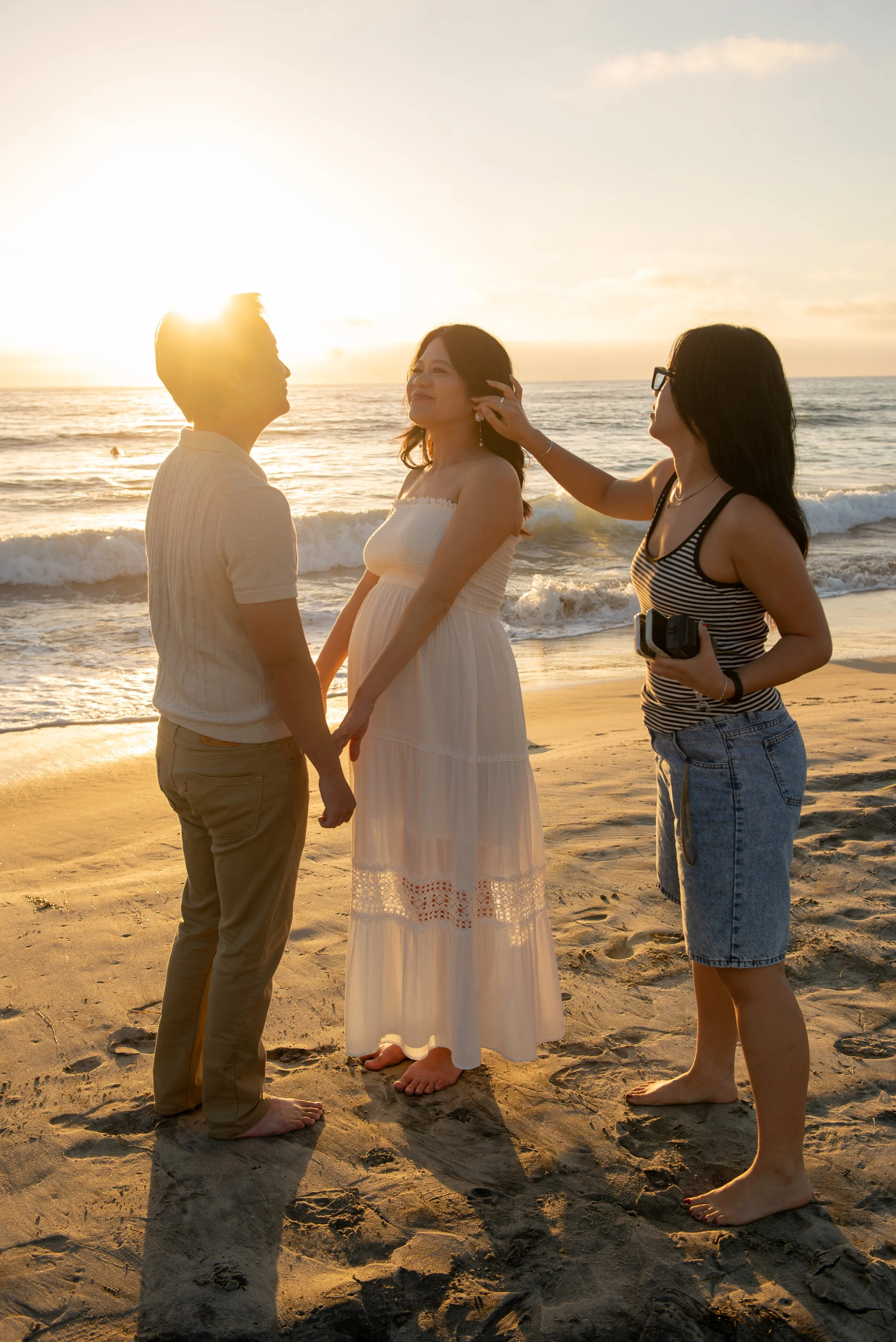 Becca and Daniel Del Mar Beach Maternity Session-188.jpg