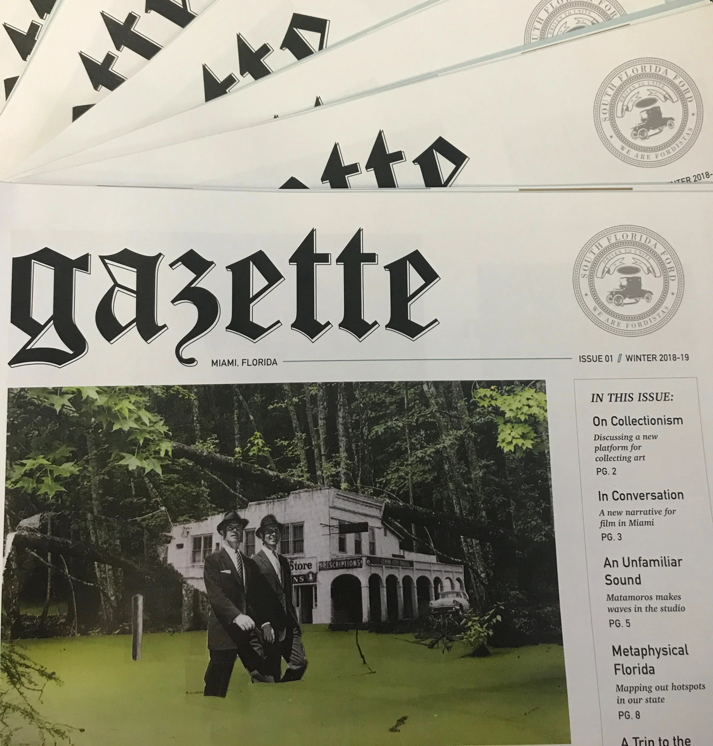 Commissioner featured in The Gazette, Powered by Fordistas