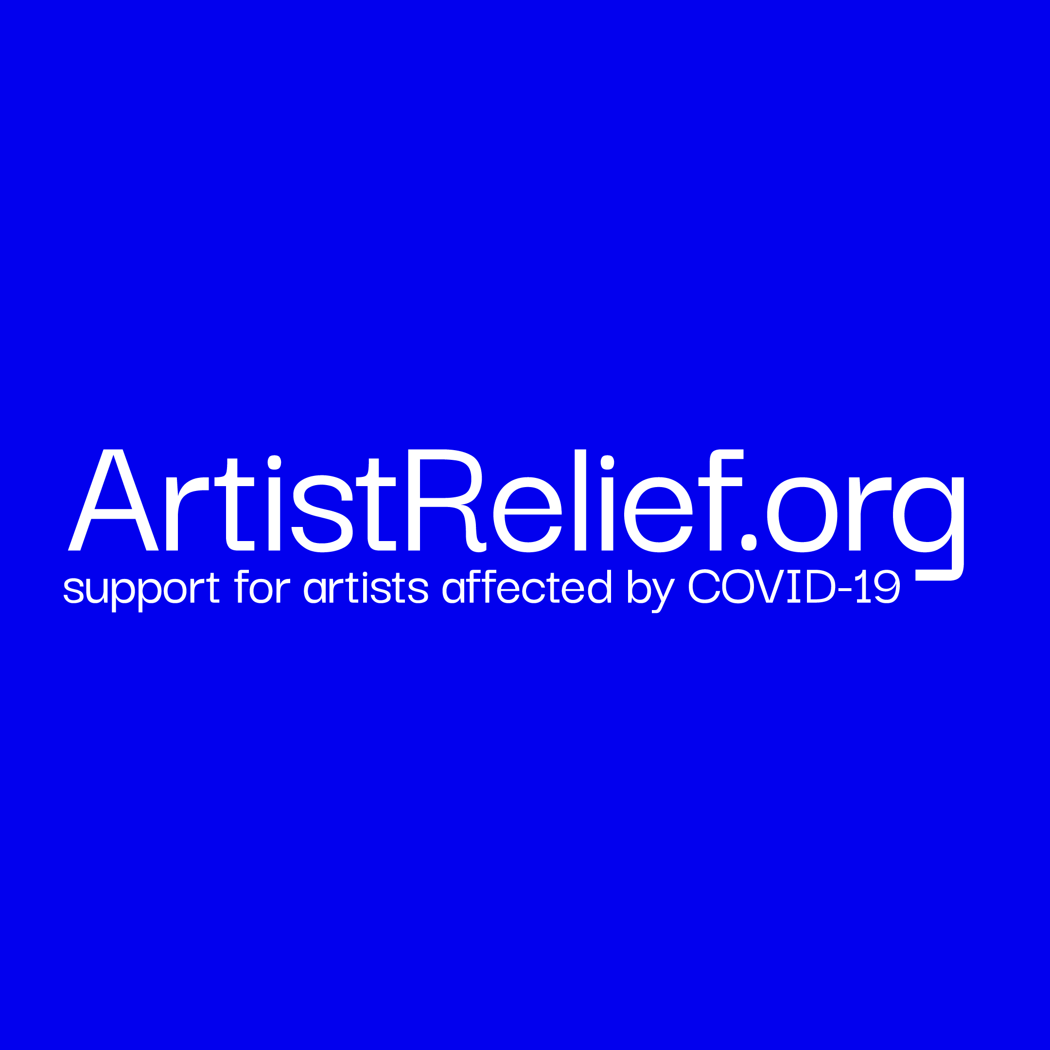 Providing Artist Relief
