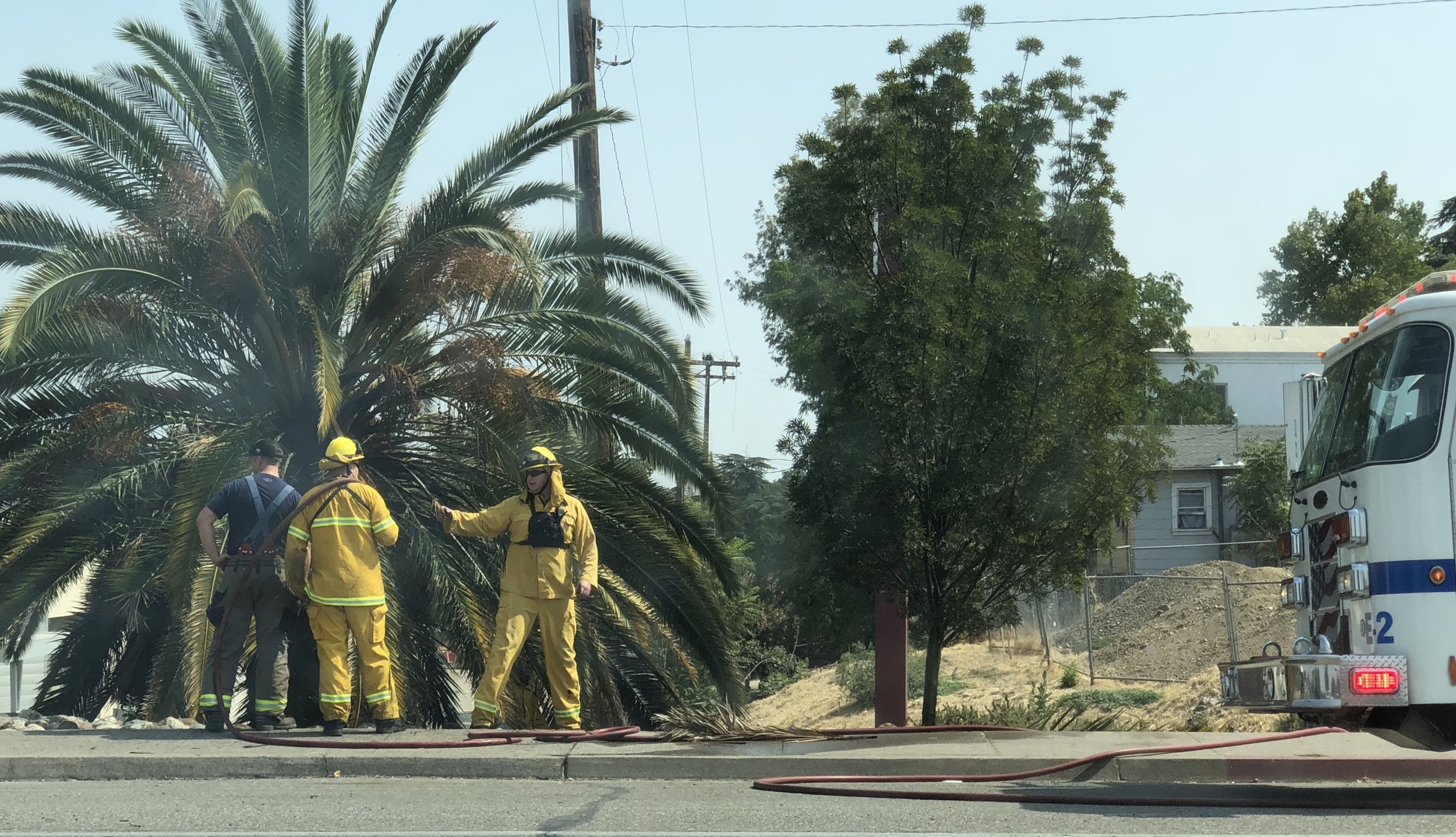 Redding Jefferson Clashes with Red Bluff City Hall