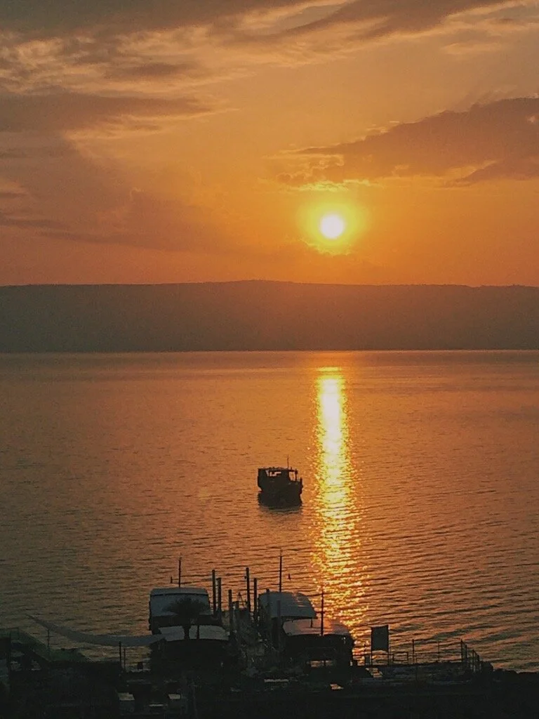 7. Sea of Galilee Sunset.JPG