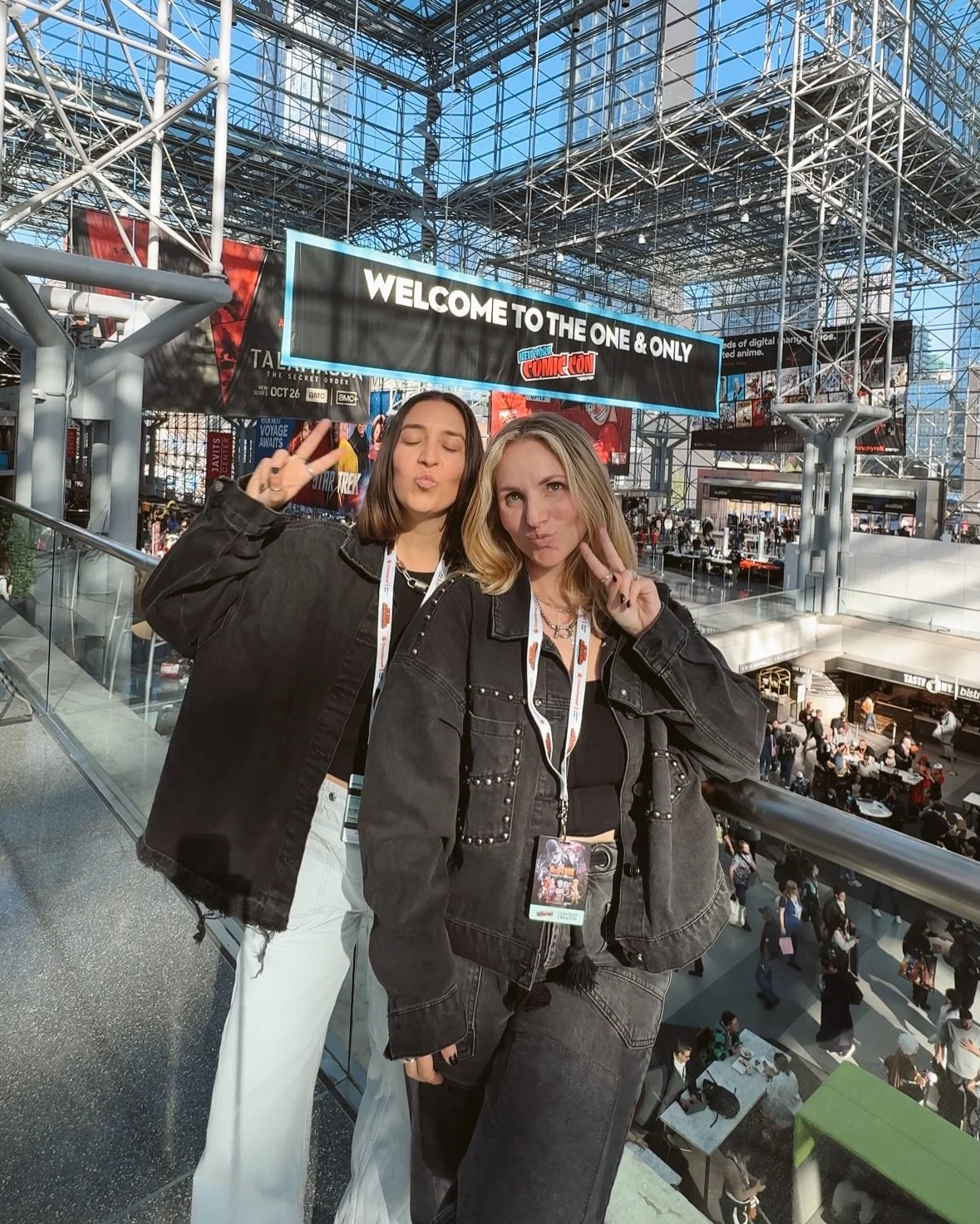 New York Comic Con weekend photo dump! 📸💥

When we were younger, both of us got made fun of for being obsessed with things like sci-fi, anime, manga, and aliens. But now NYCC is one of the biggest events held in New York City &mdash; take that bull
