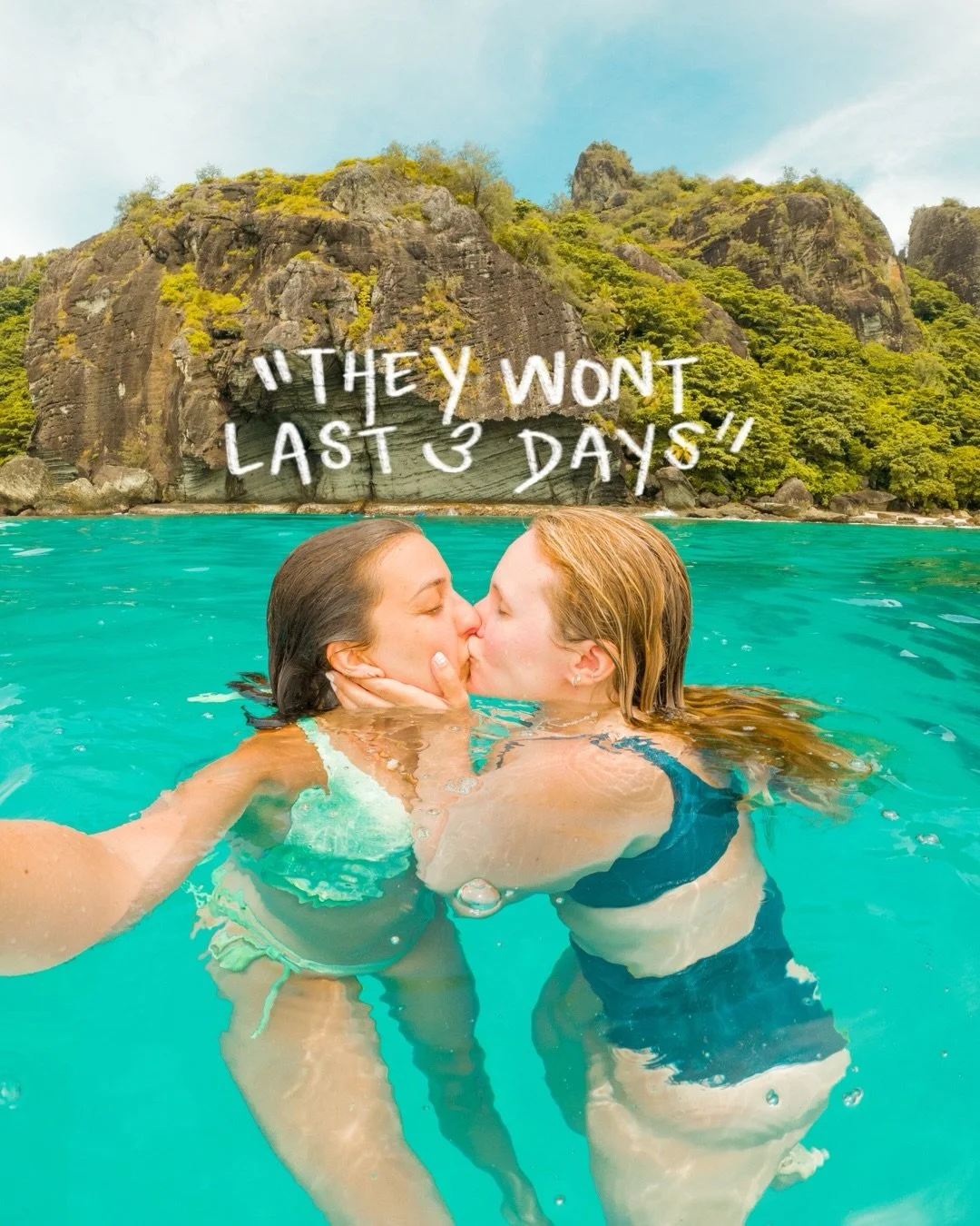 When they said we wouldn&rsquo;t make it 3 days, 

Anyway&hellip; here&rsquo;s us still booking flights together almost 11 years later! 😂✈️

Proving people wrong day by day and for forever 💞 ( do you remember any of these Gabi &amp; Shanna eras!? )