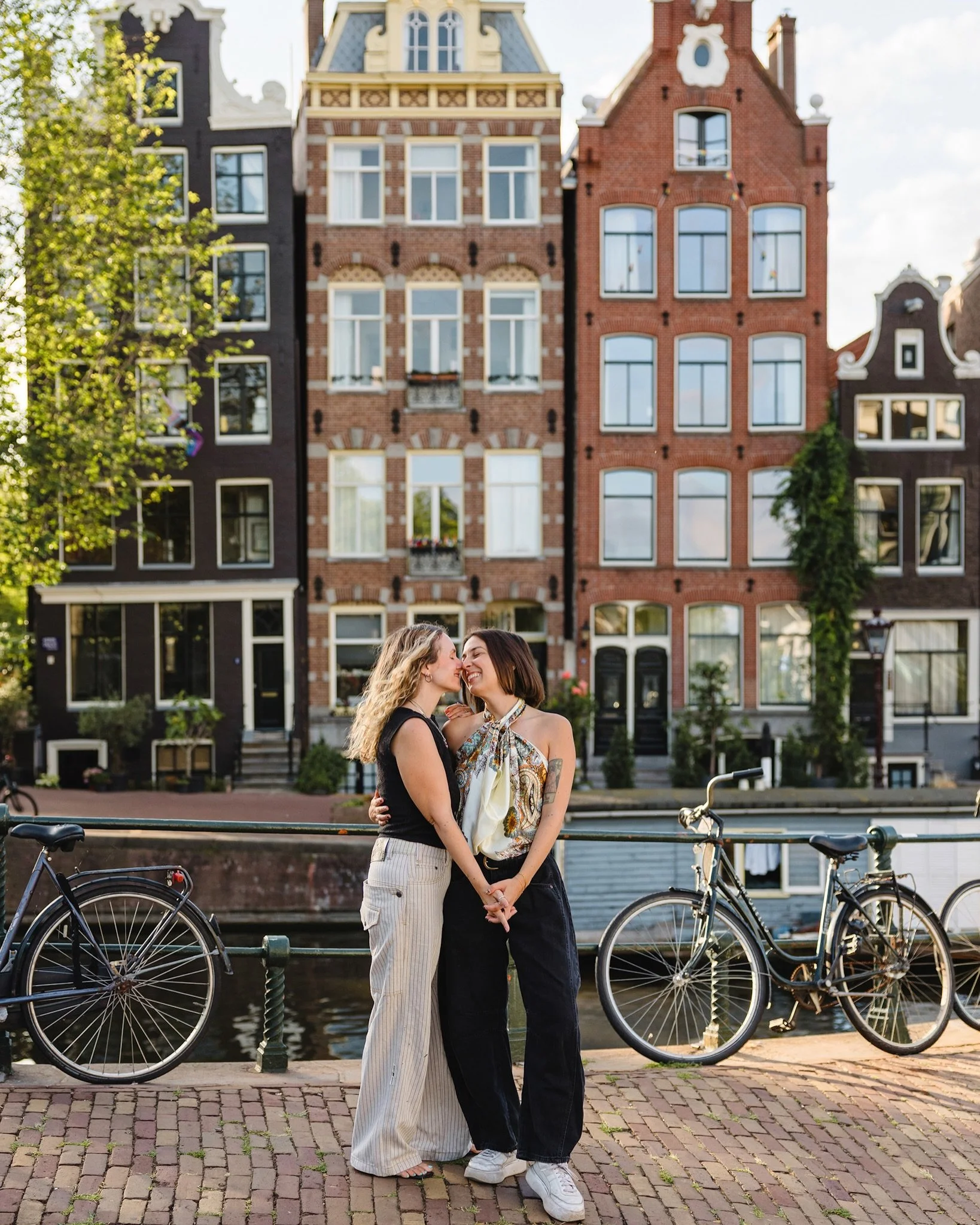 you + me &amp; Amsterdam?! 🥹🇳🇱🌷

I (Gabi) grew up visiting Amsterdam often since I have family here, and it&rsquo;s always so magical to get to come back here with Shanna! Anddddd it was even more special to not only get to celebrate our first Am