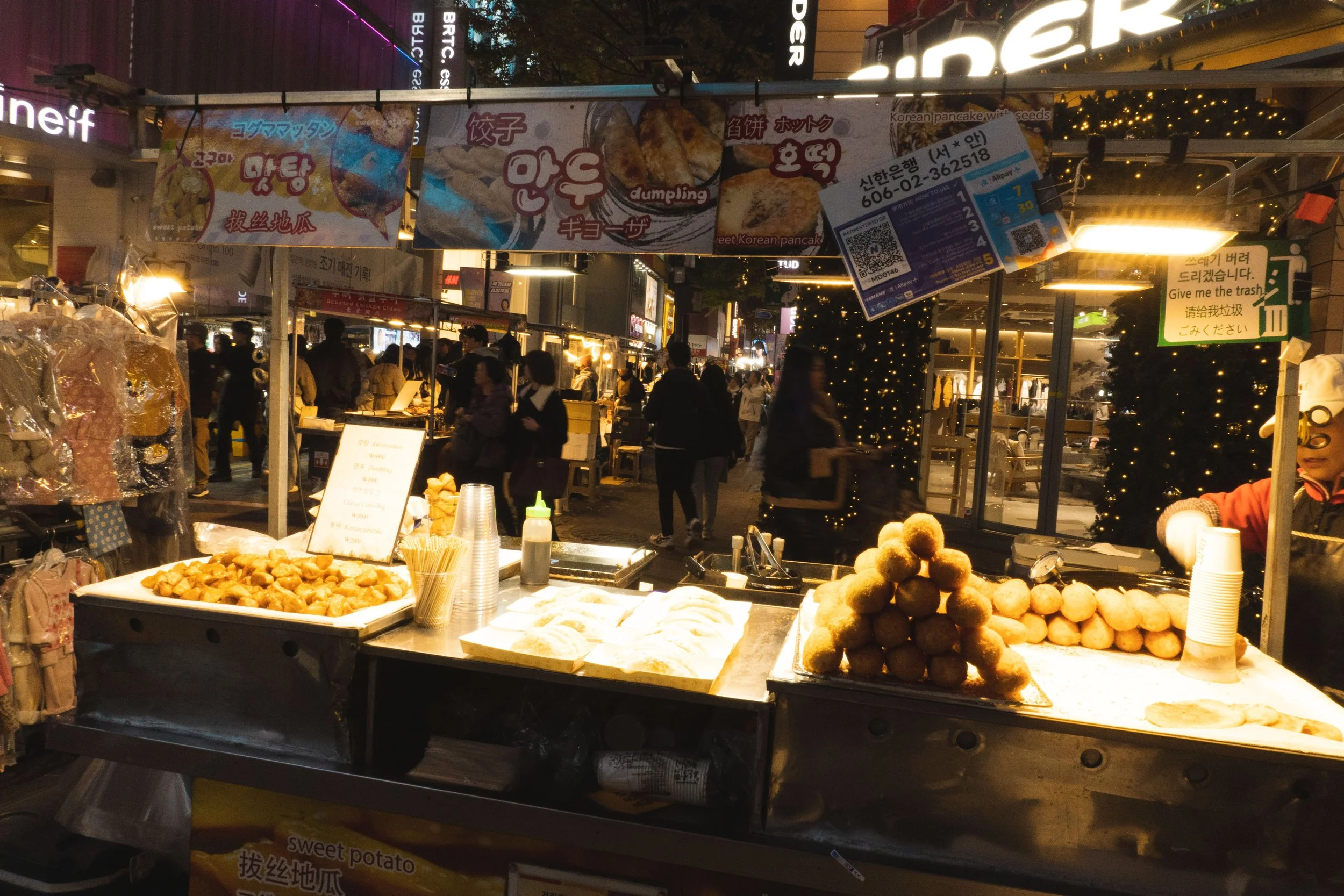 Myeongdong Street night Market