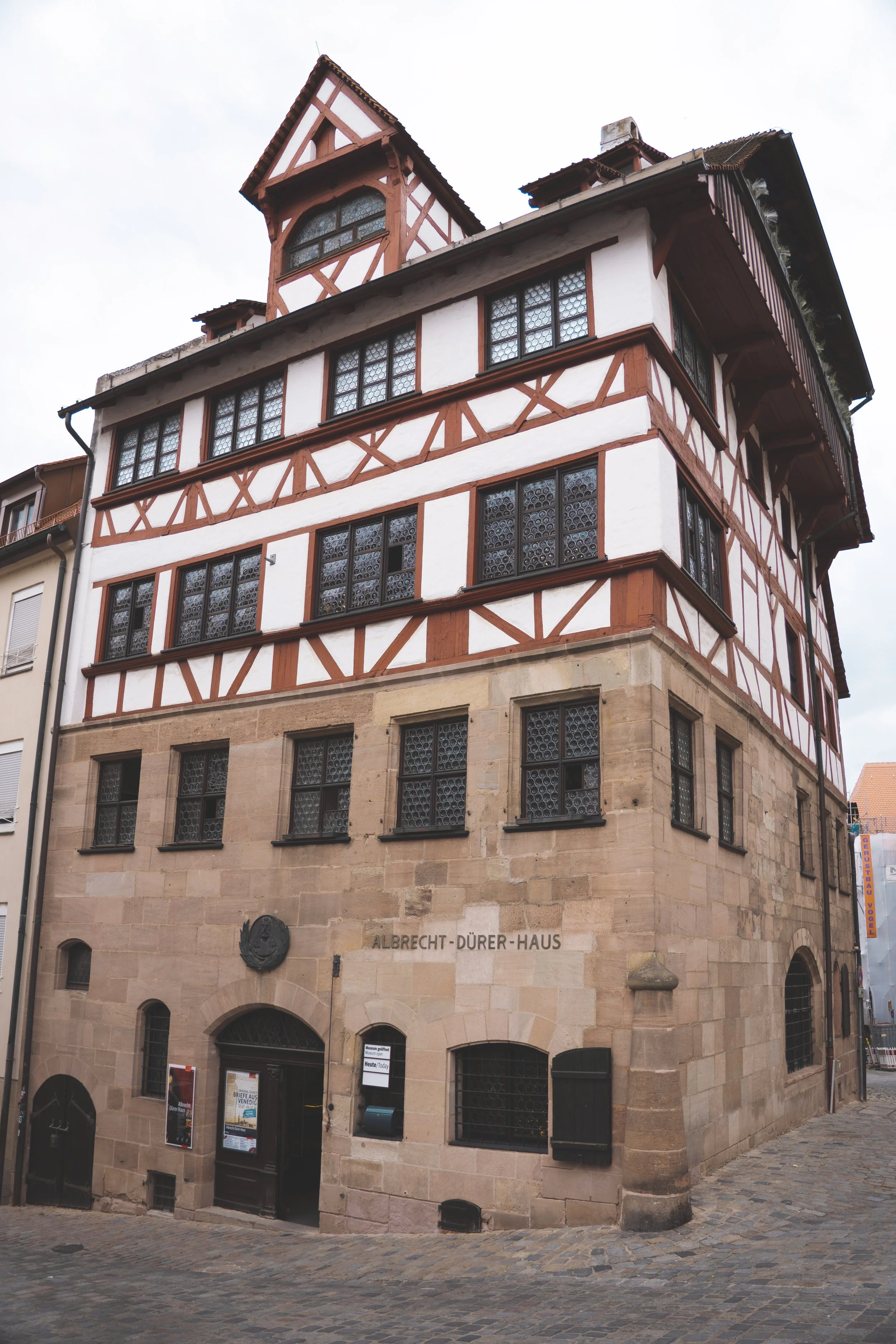 half timber house in Nuremberg