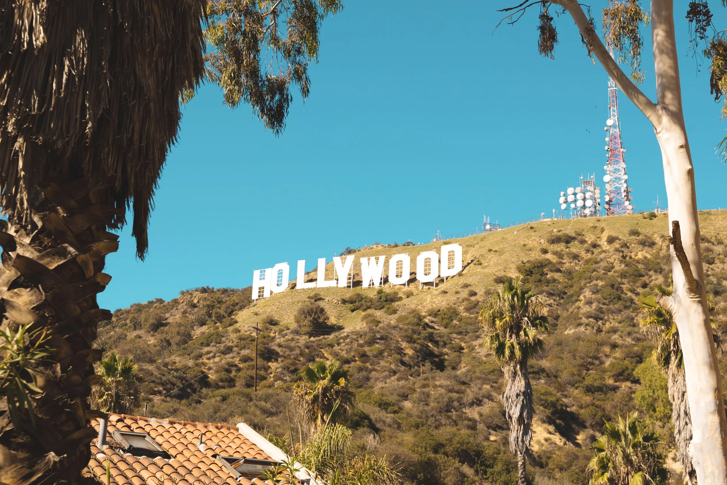 hollywood sign los angeles california