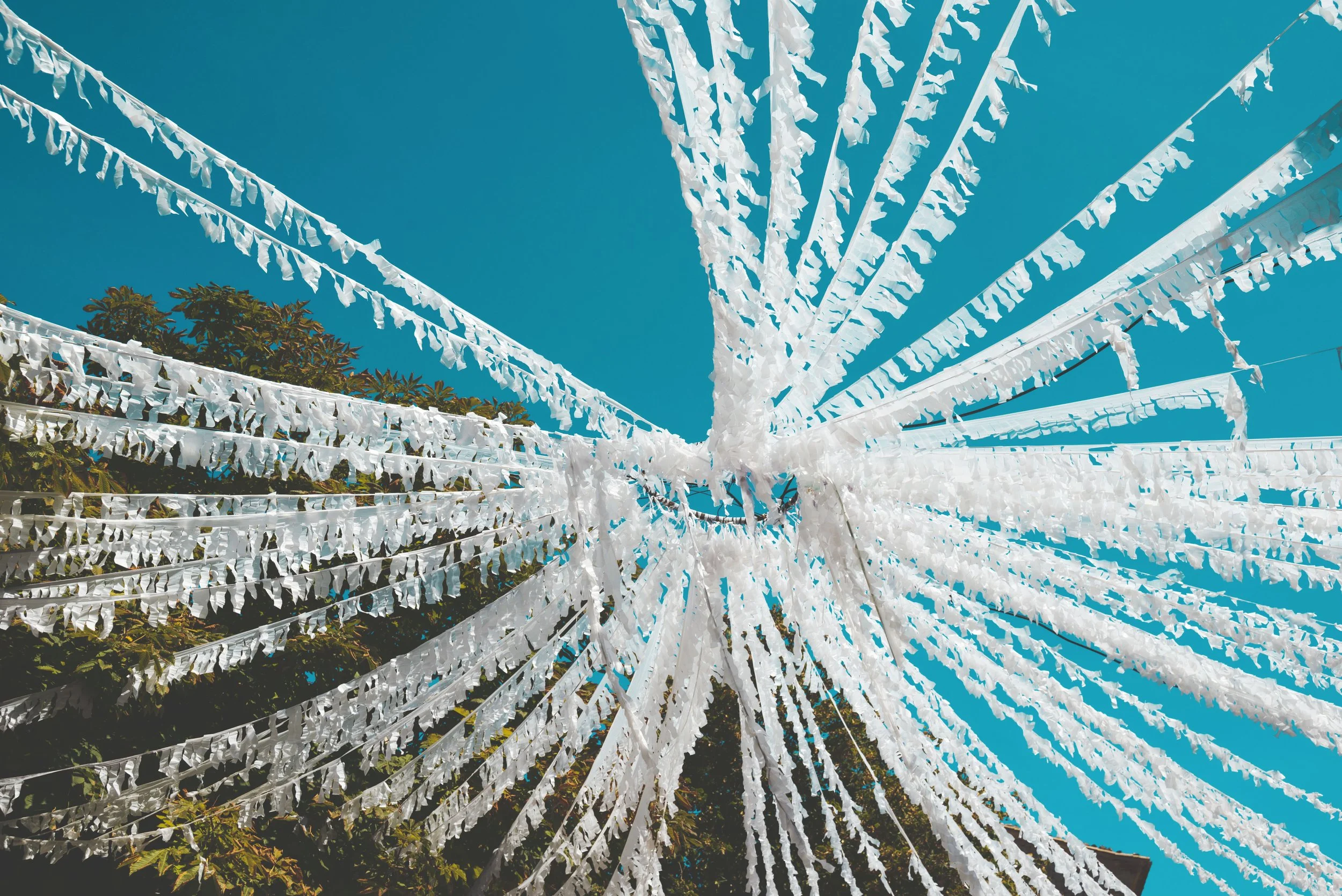 paper confetti in valldemossa mallorca