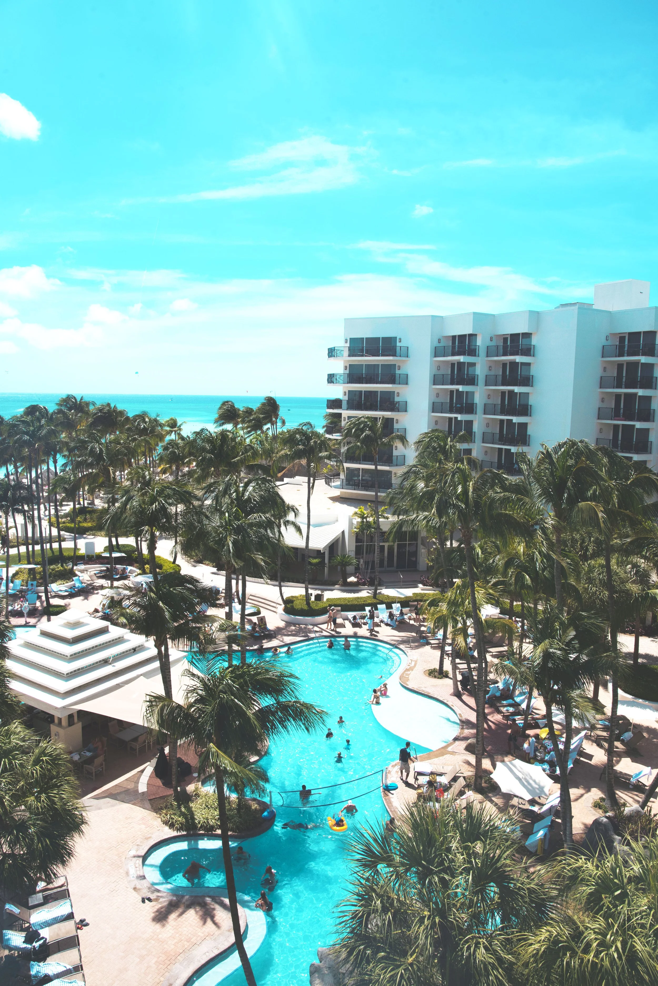 aruba marriott stellaris resort view
