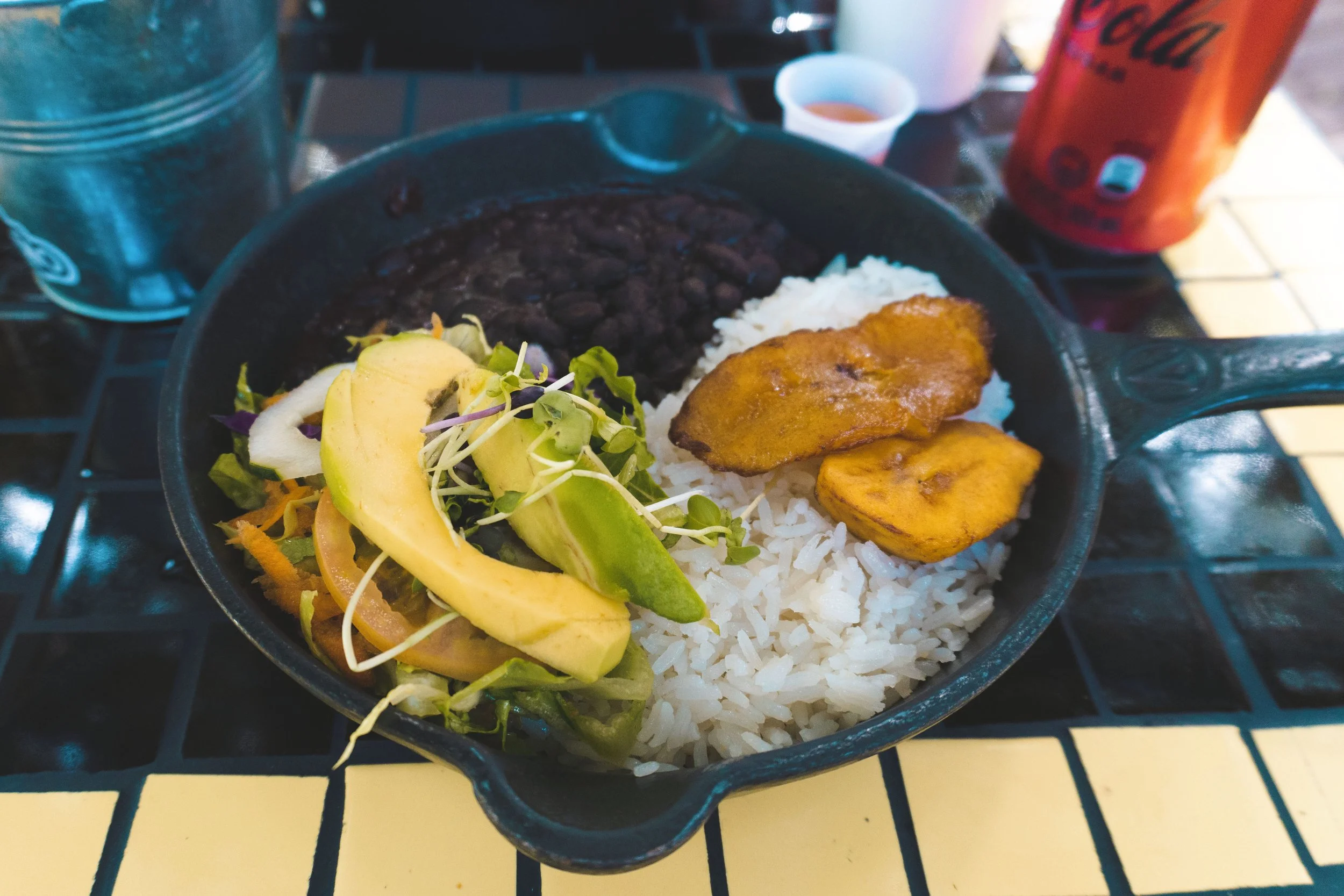 vegan option mr tequeno curacao
