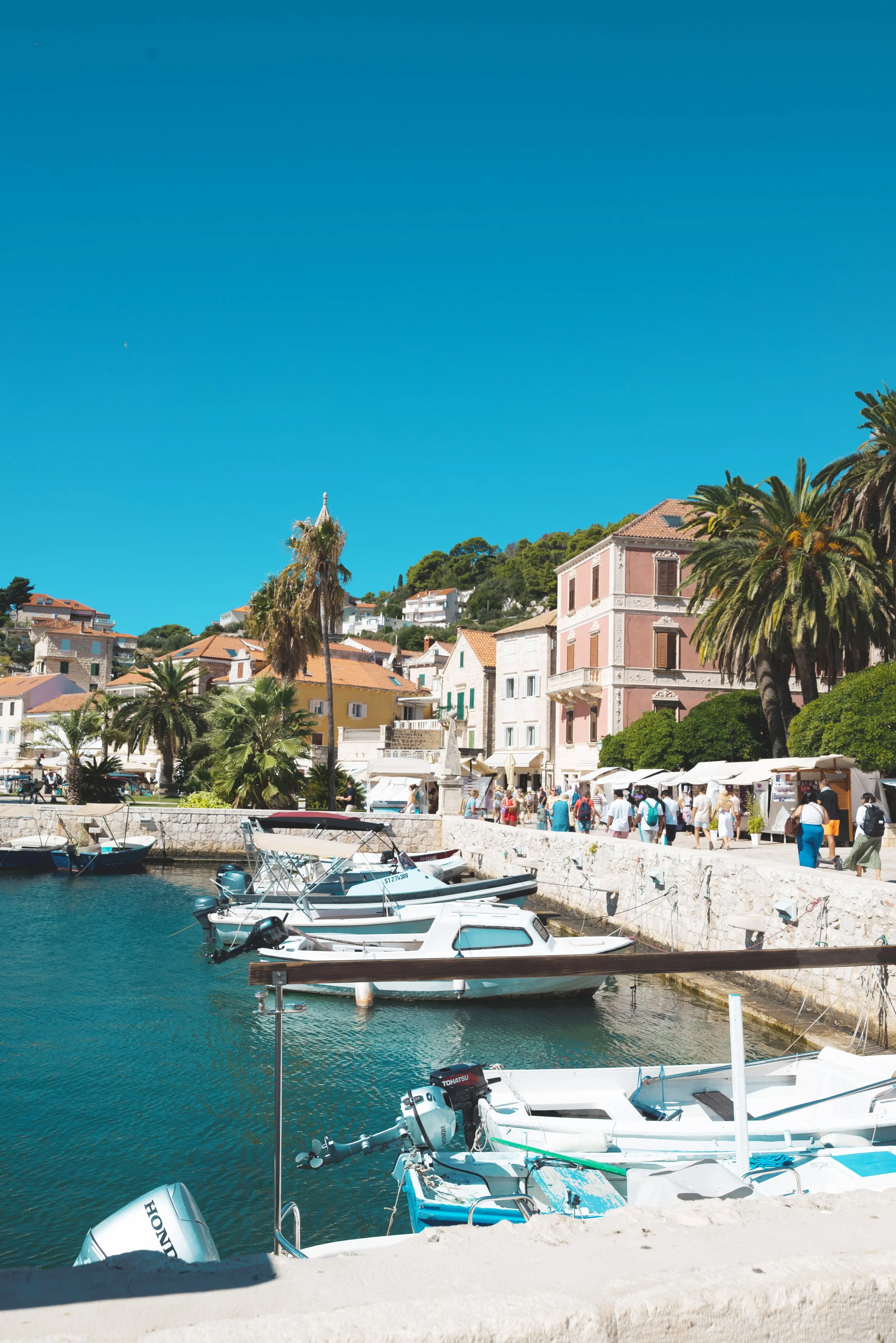 hvar port hvar croatia