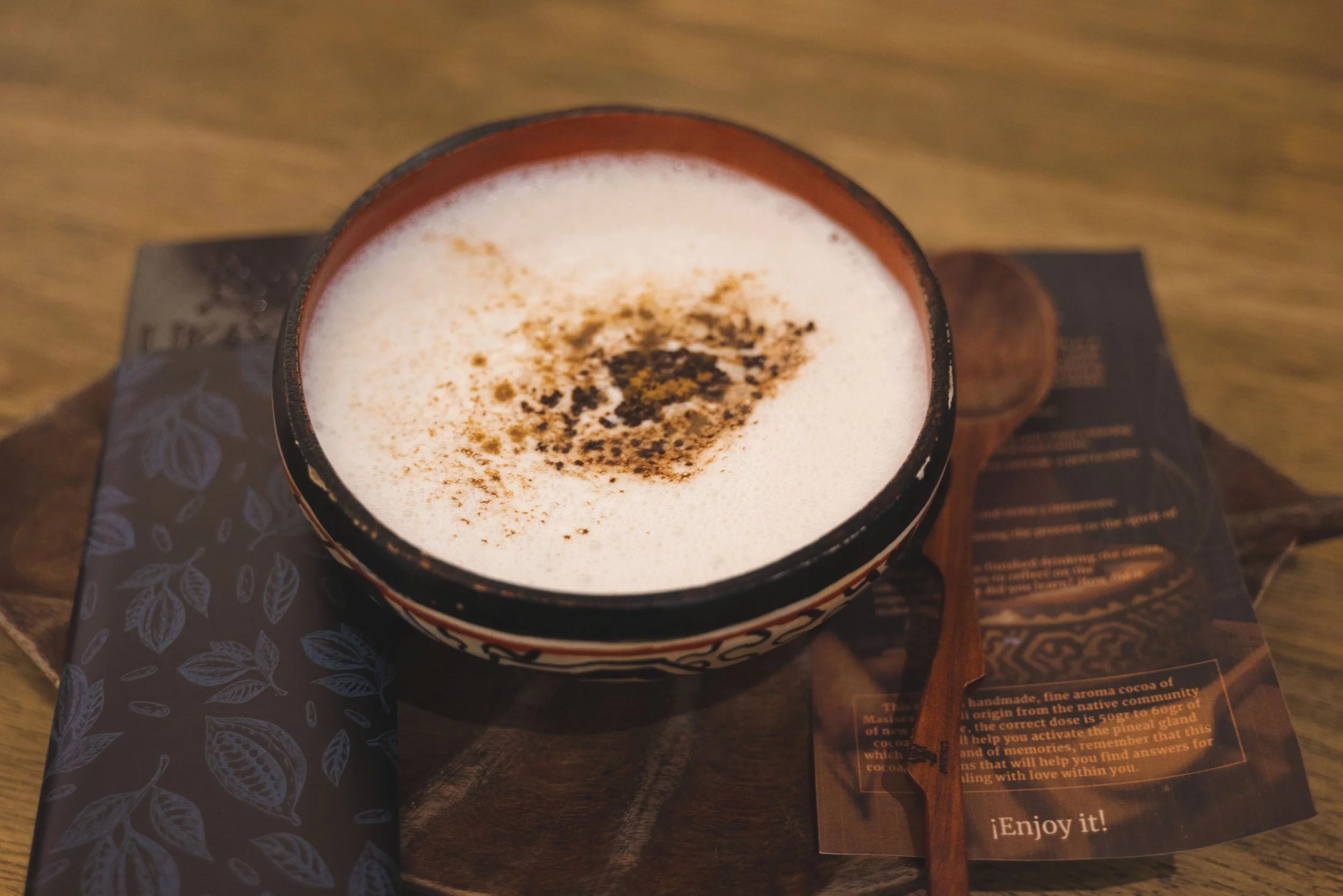 vegan hot chocolate ukaw lima peru