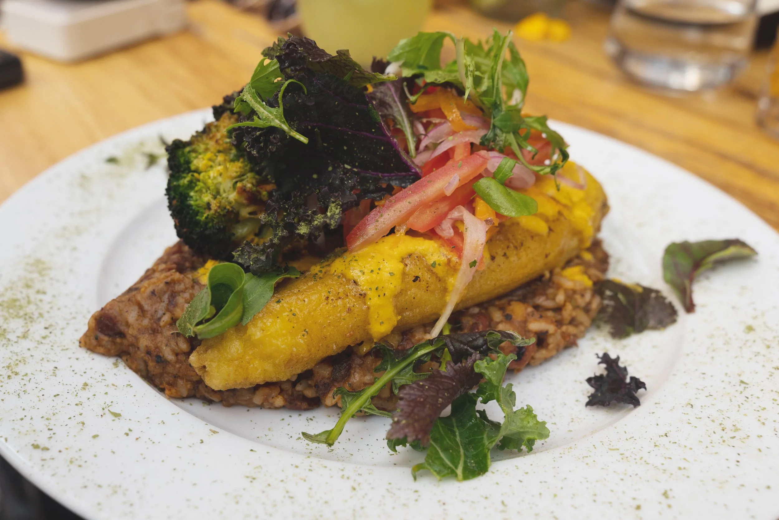 vegan food green point cusco peru