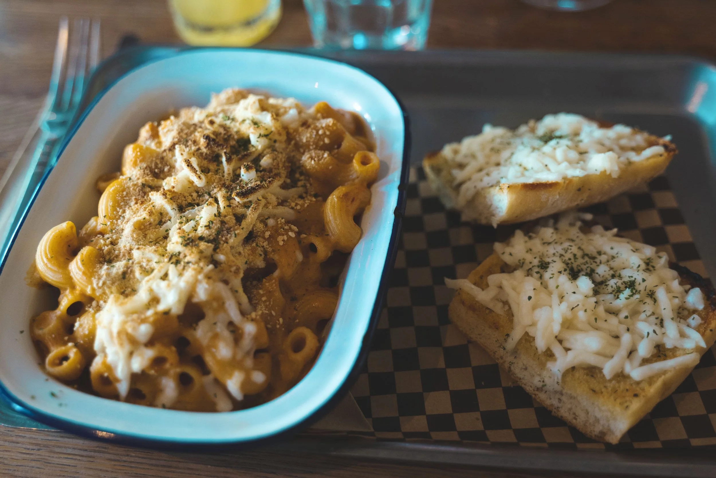 vegan mac & cheese paradise palms edinburgh