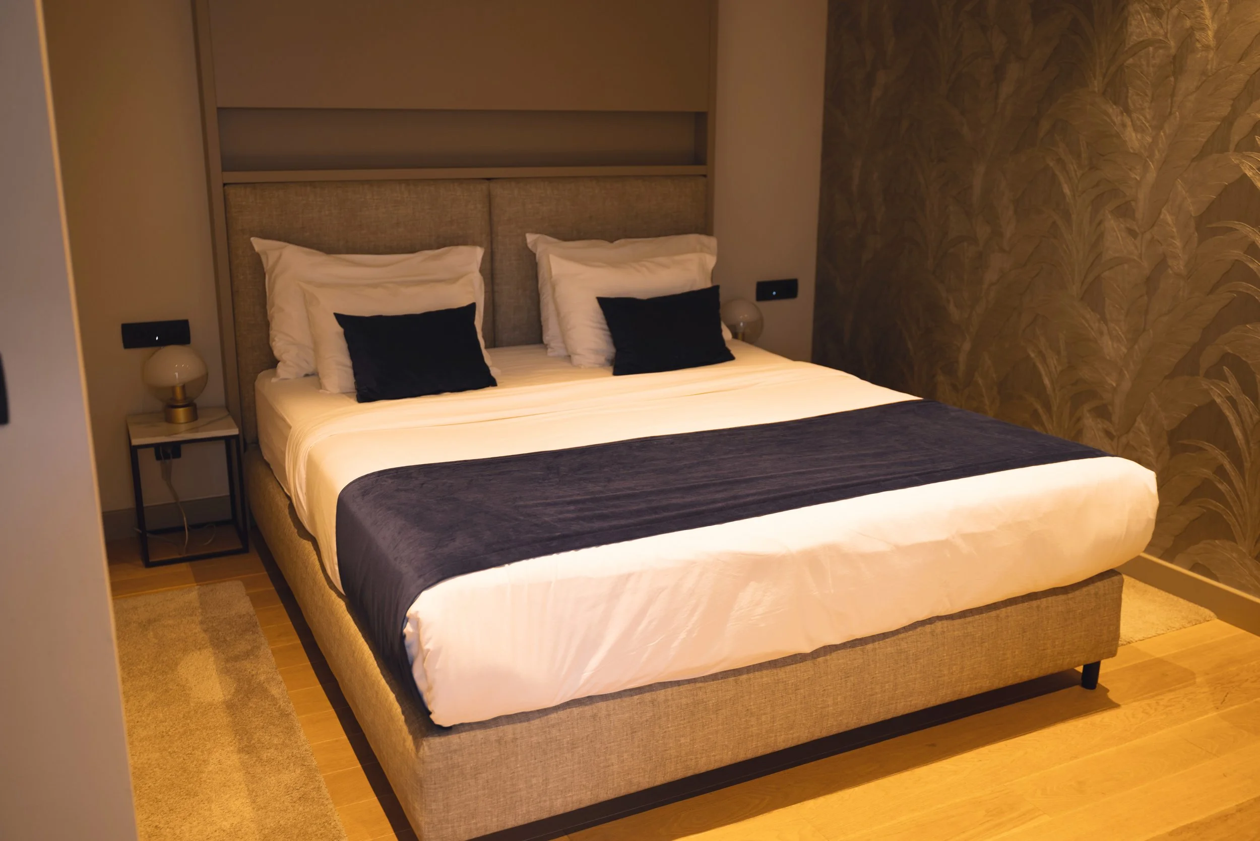 bed in room at boutique hotel porto dubrovnik