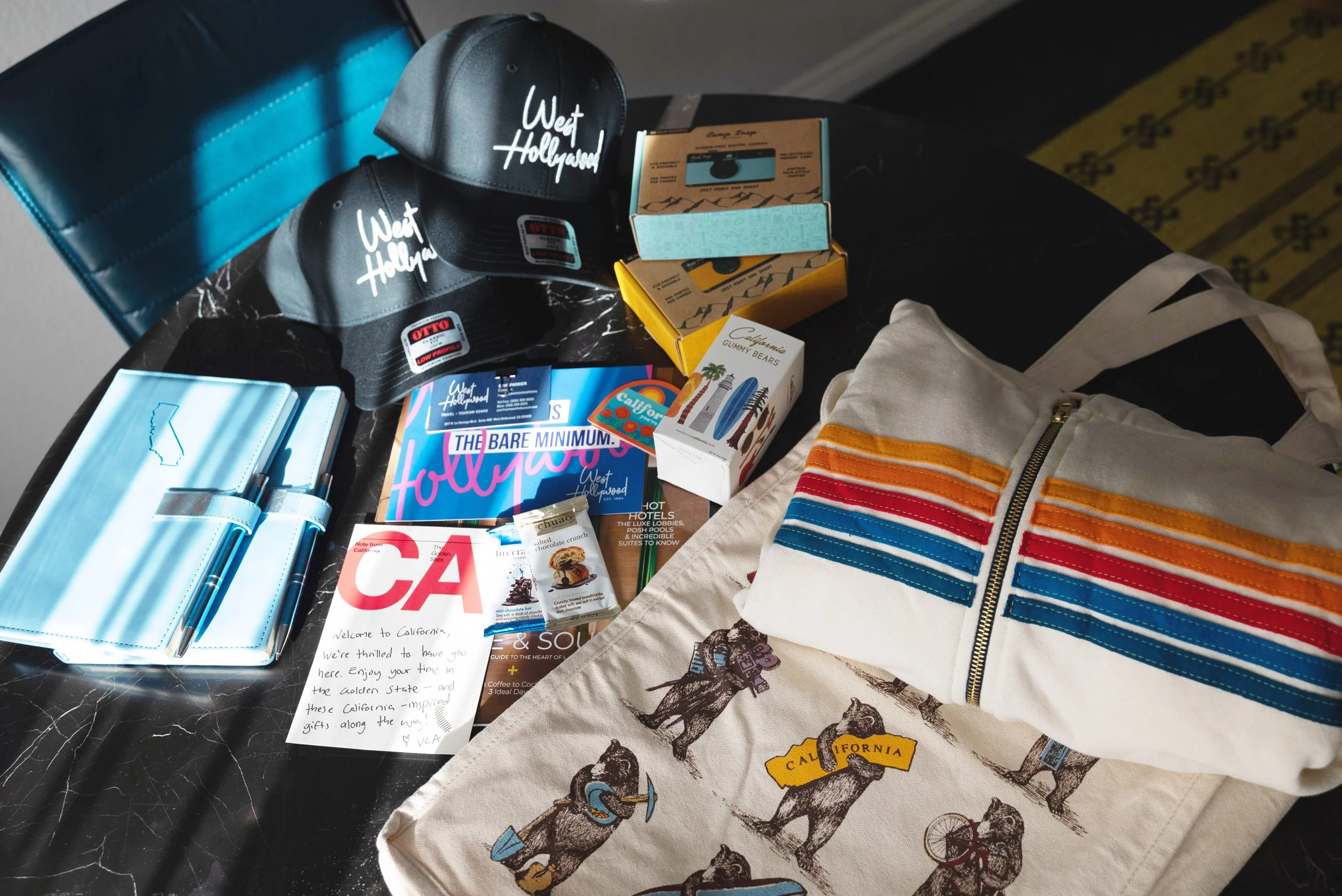 visit california PR package