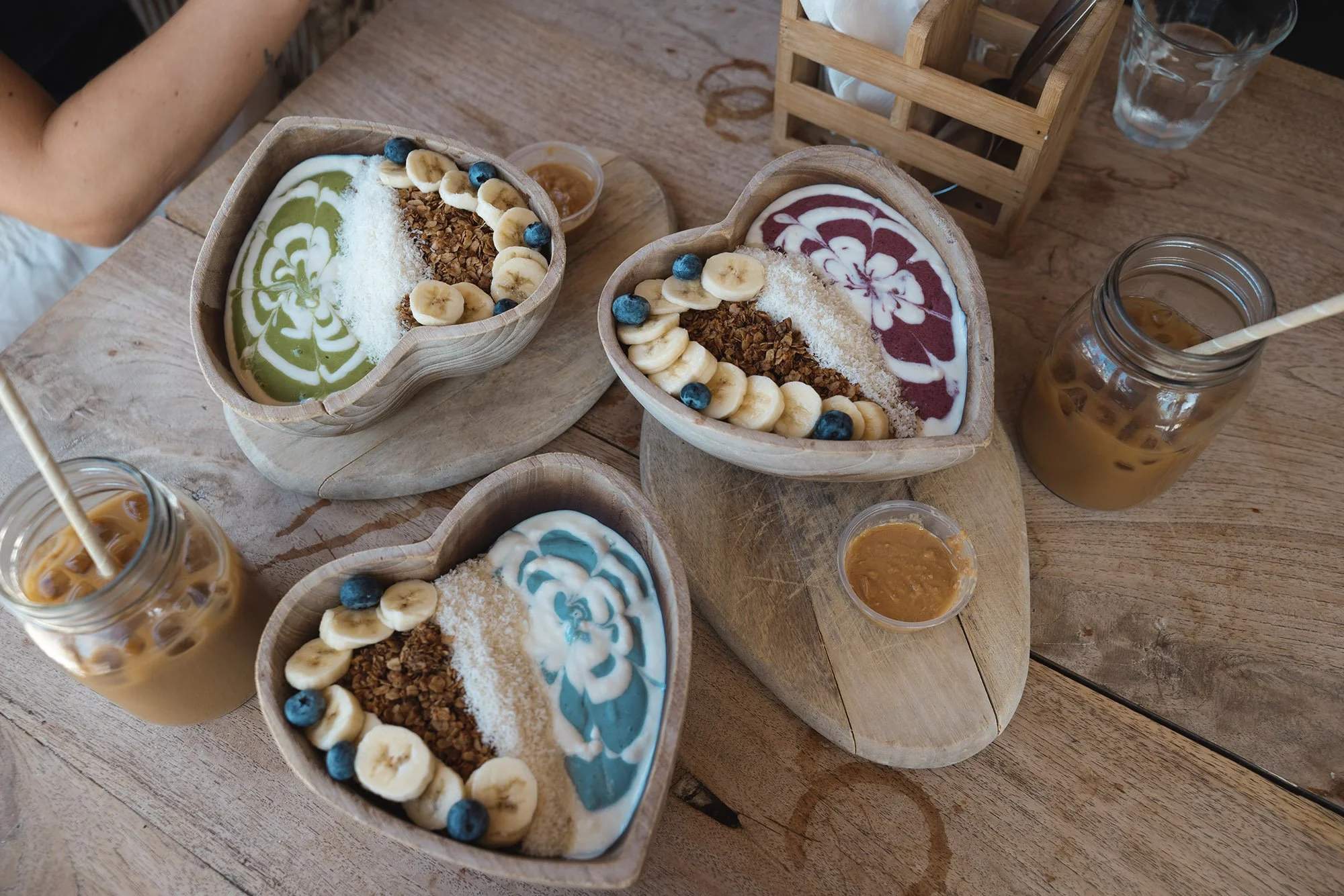 acai bowls at bliss the berry curacao