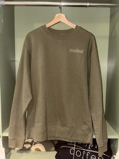 Green Crew Neck Sweatshirt