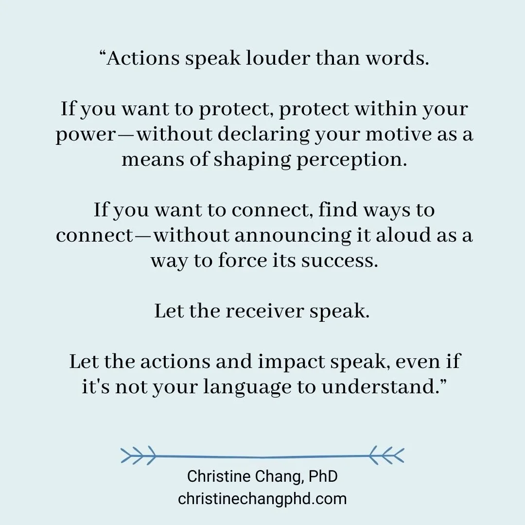 #actionoverwords #integrity #authentic #intentvsimpact #traumarecovery #healthyconnections #boundaries #quiet