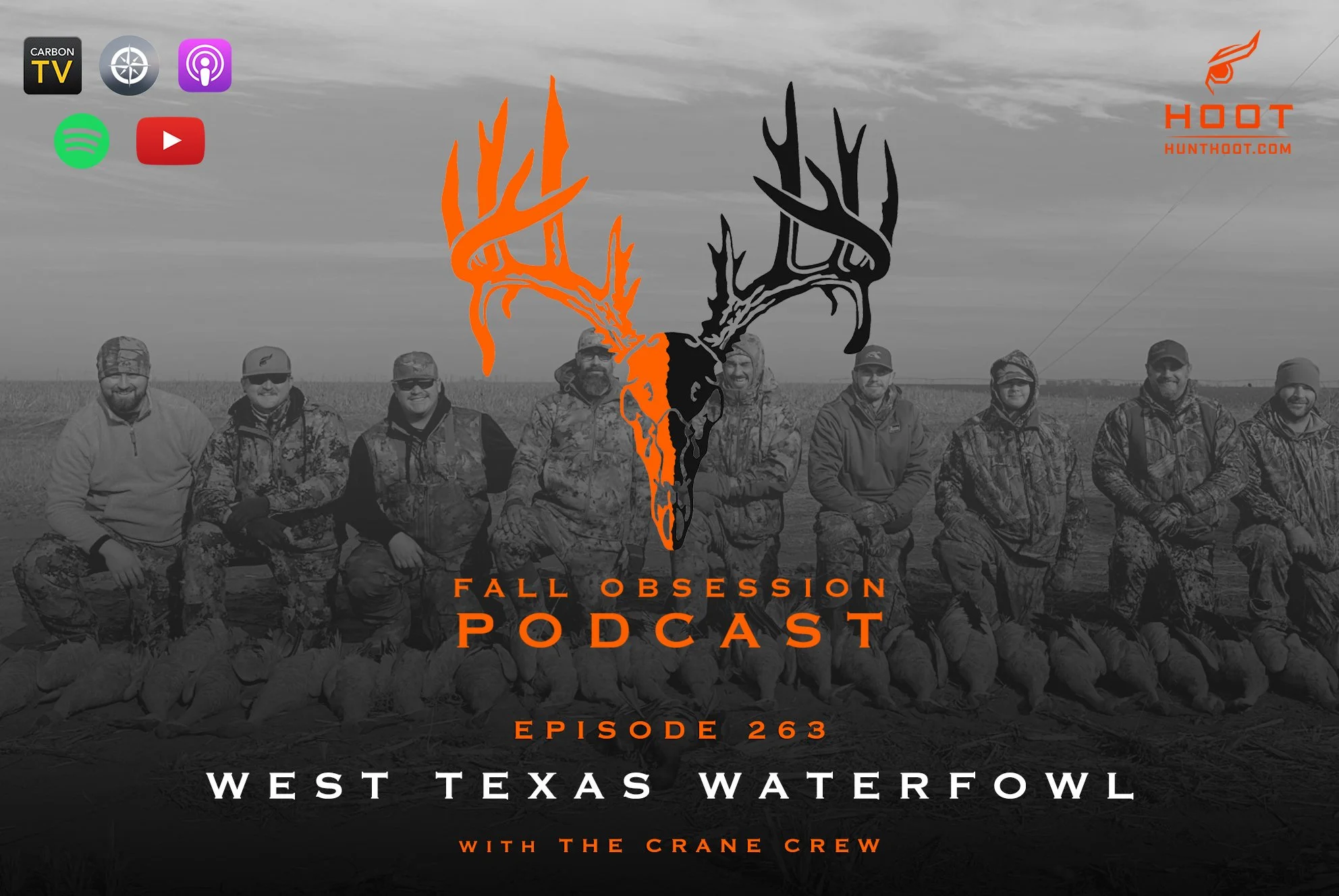 Ep. 263 "West Texas Waterfowl" with The Crane Crew