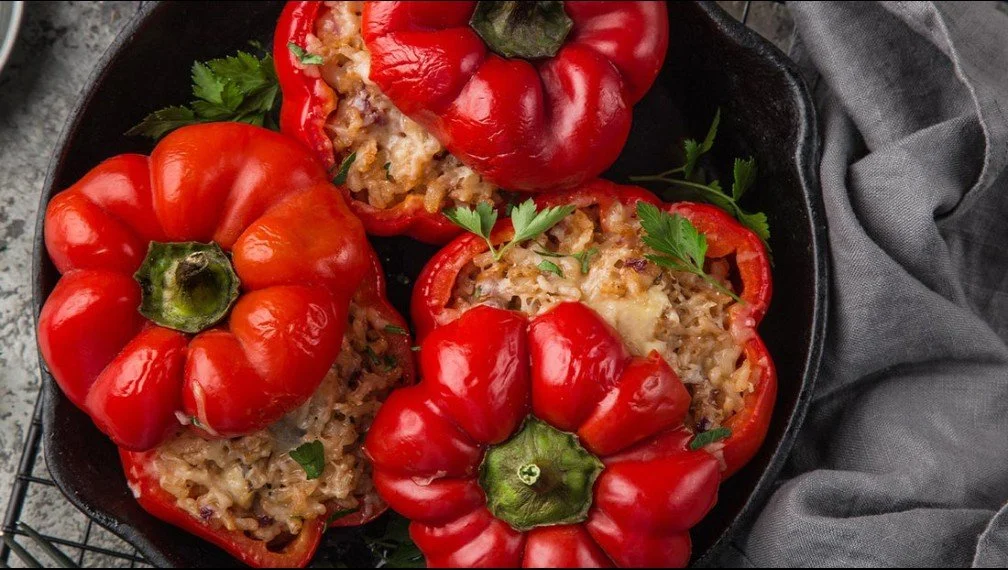 Venison Stuffed Peppers