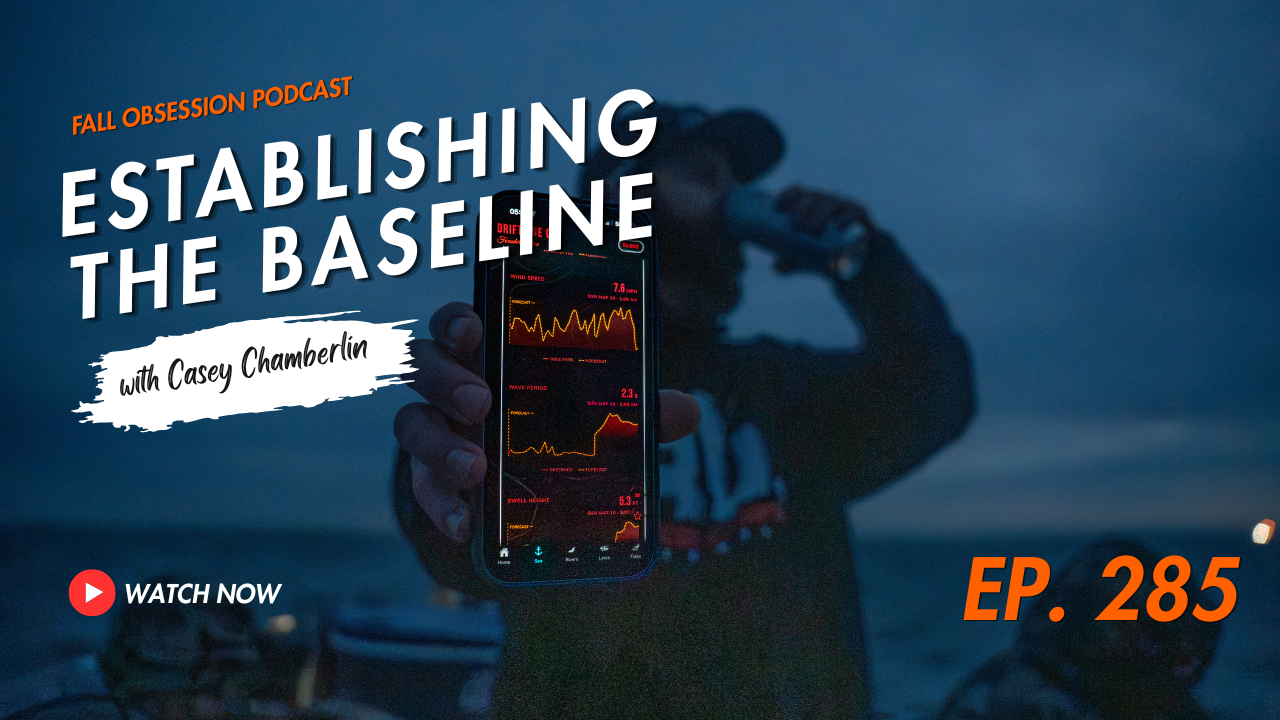  ESTABLISHING THE BASELINE | Podcast Video 285
