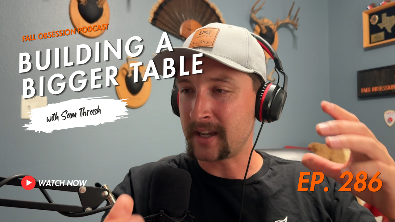 BUILDING A BIGGER TABLE | Podcast Video 286
