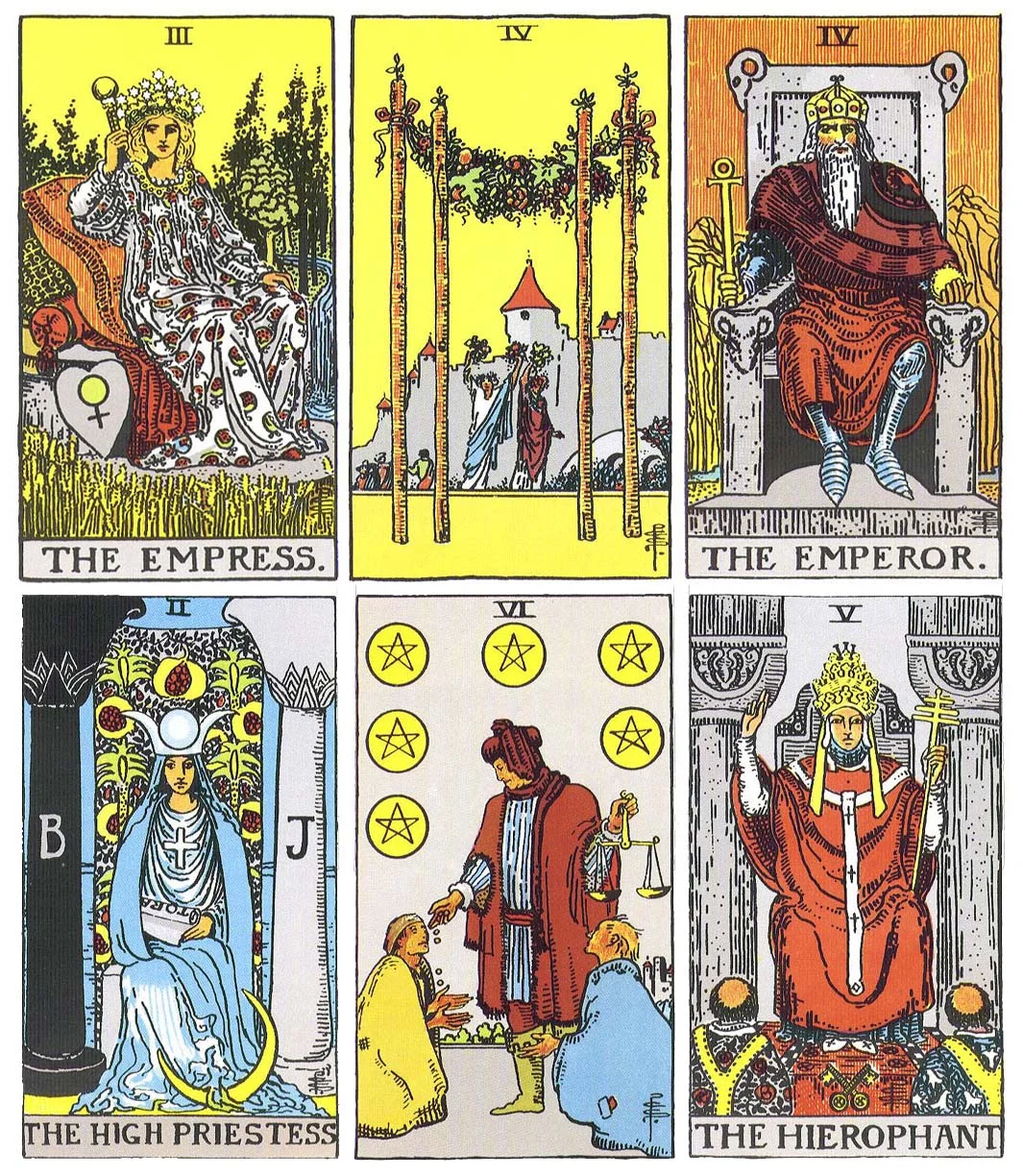 6D Empress-Emperor High Priestess - Hierophant.jpg