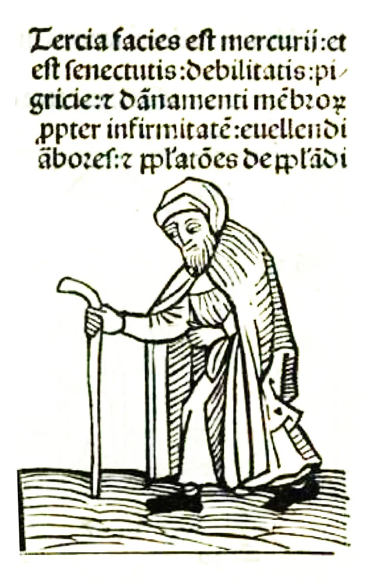 Old age! debility! sloth! infirmity! Good times!