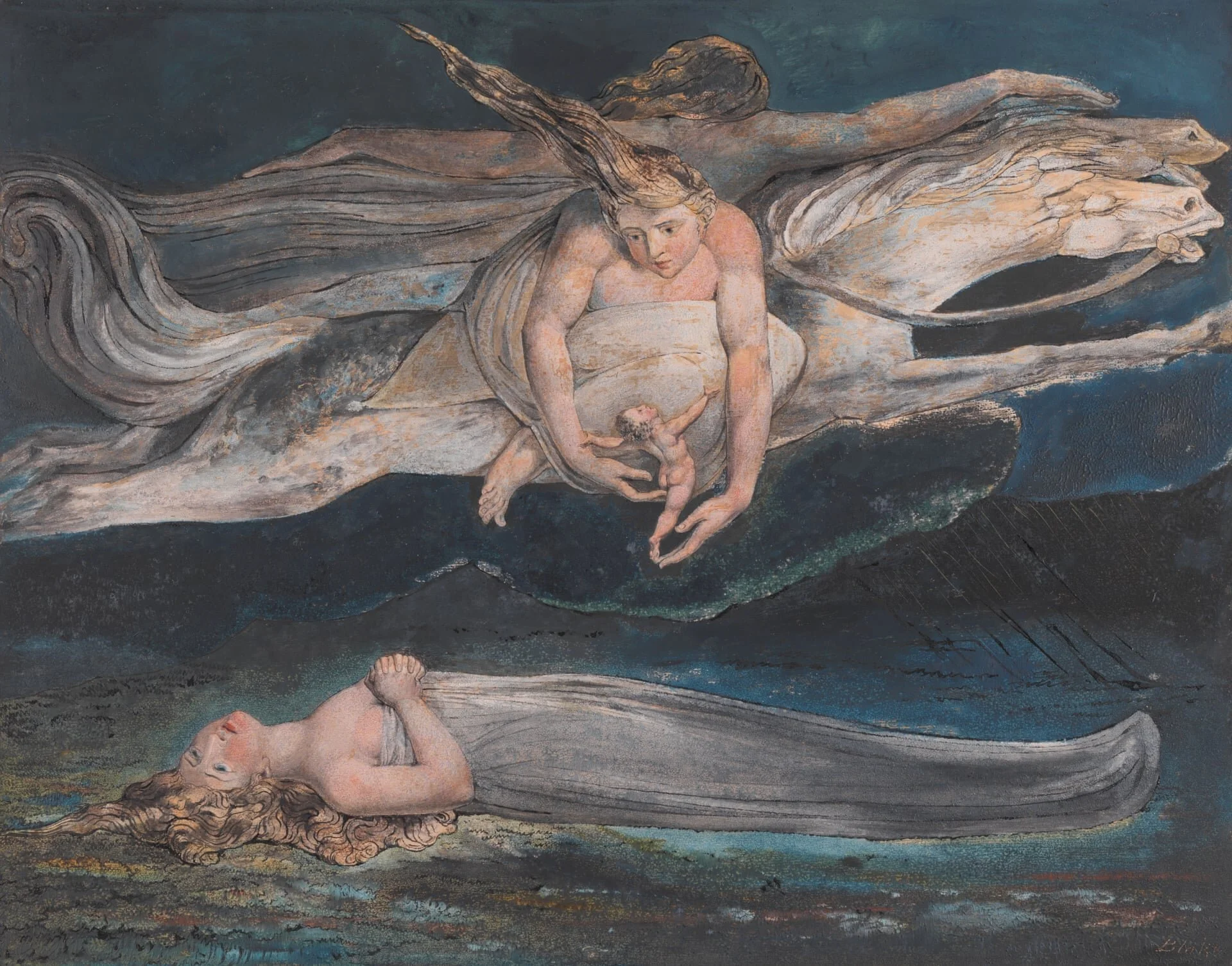 Pity , by William Blake (c. 1795)