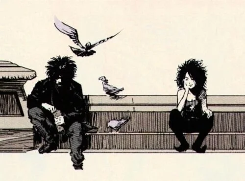 Inexorable, irresistible siblings Dream and Death, from Neil Gaiman’s Sandman series.