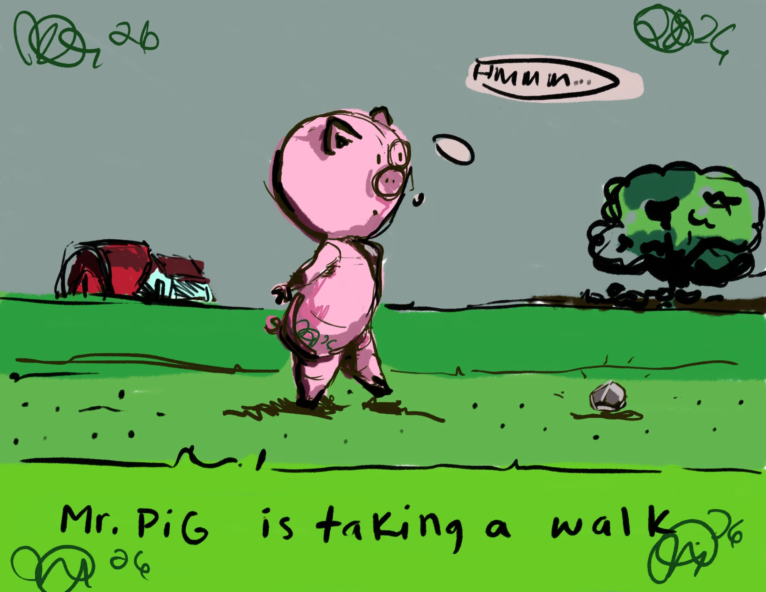 Mr Pig Taking a walk.jpg