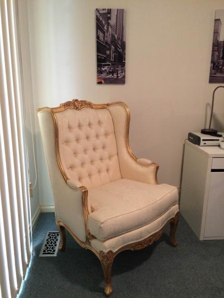 Antique Reproduction Lounge Chair 