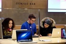 Apple have so many geniuses they have them fixing MacBooks. All I have is a post-it note with “Money = Good” scribbled on it.