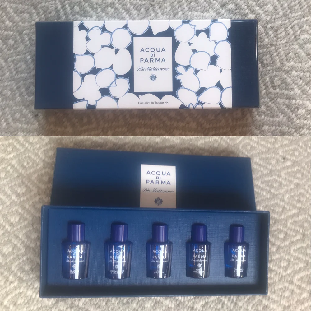 Acqua Di Parma Blu Mediterraneo - Miniatures Set Review — The
